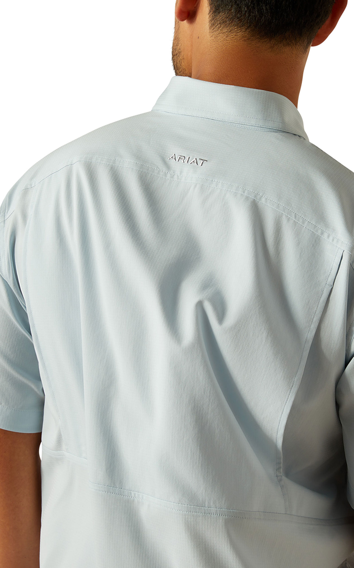 Ariat Men's VentTEK Light Sky Blue Shirt - Image 1