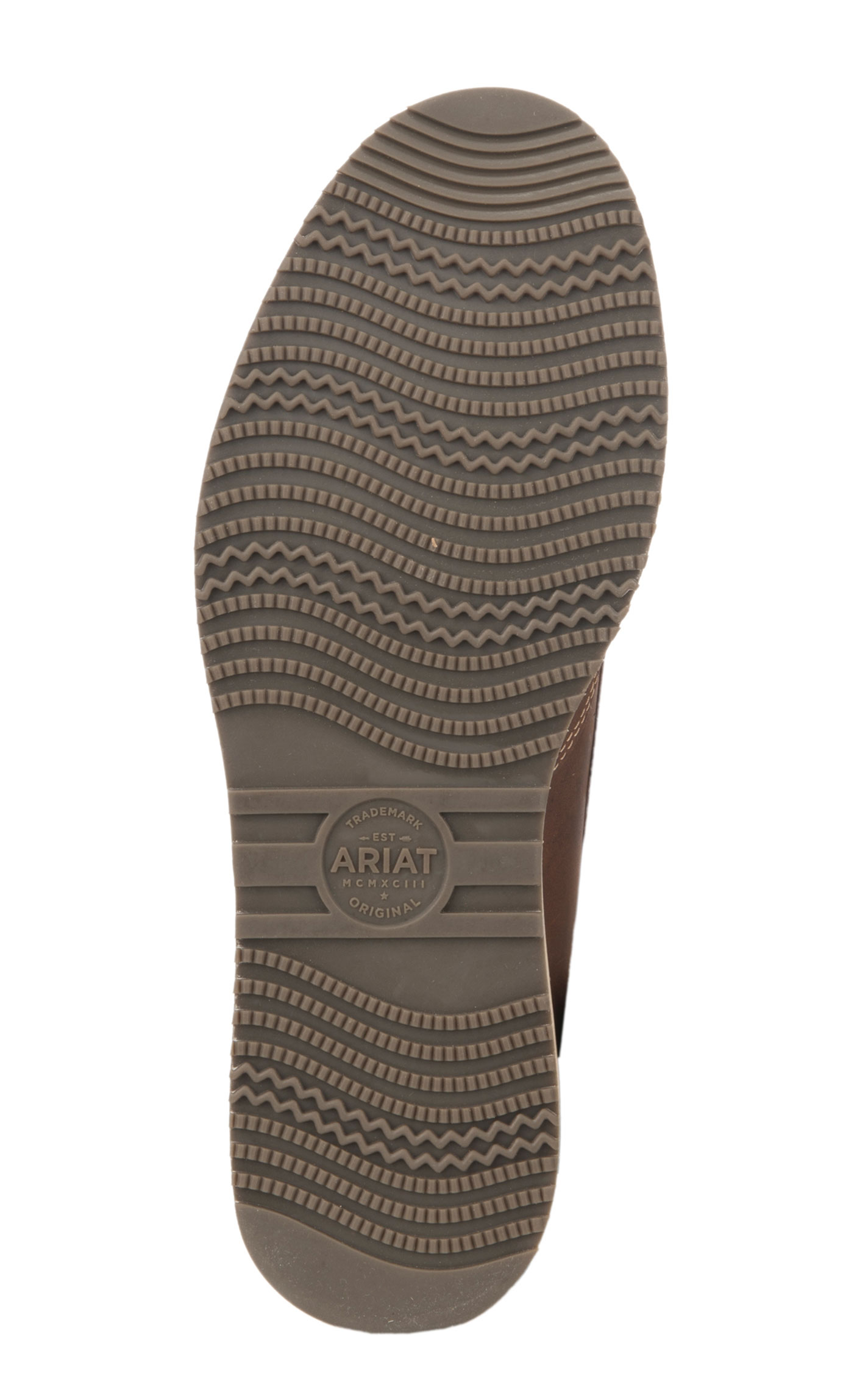 Ariat Men's Lookout Foothill Brown Leather Lace Up Casual Shoe - Image 1