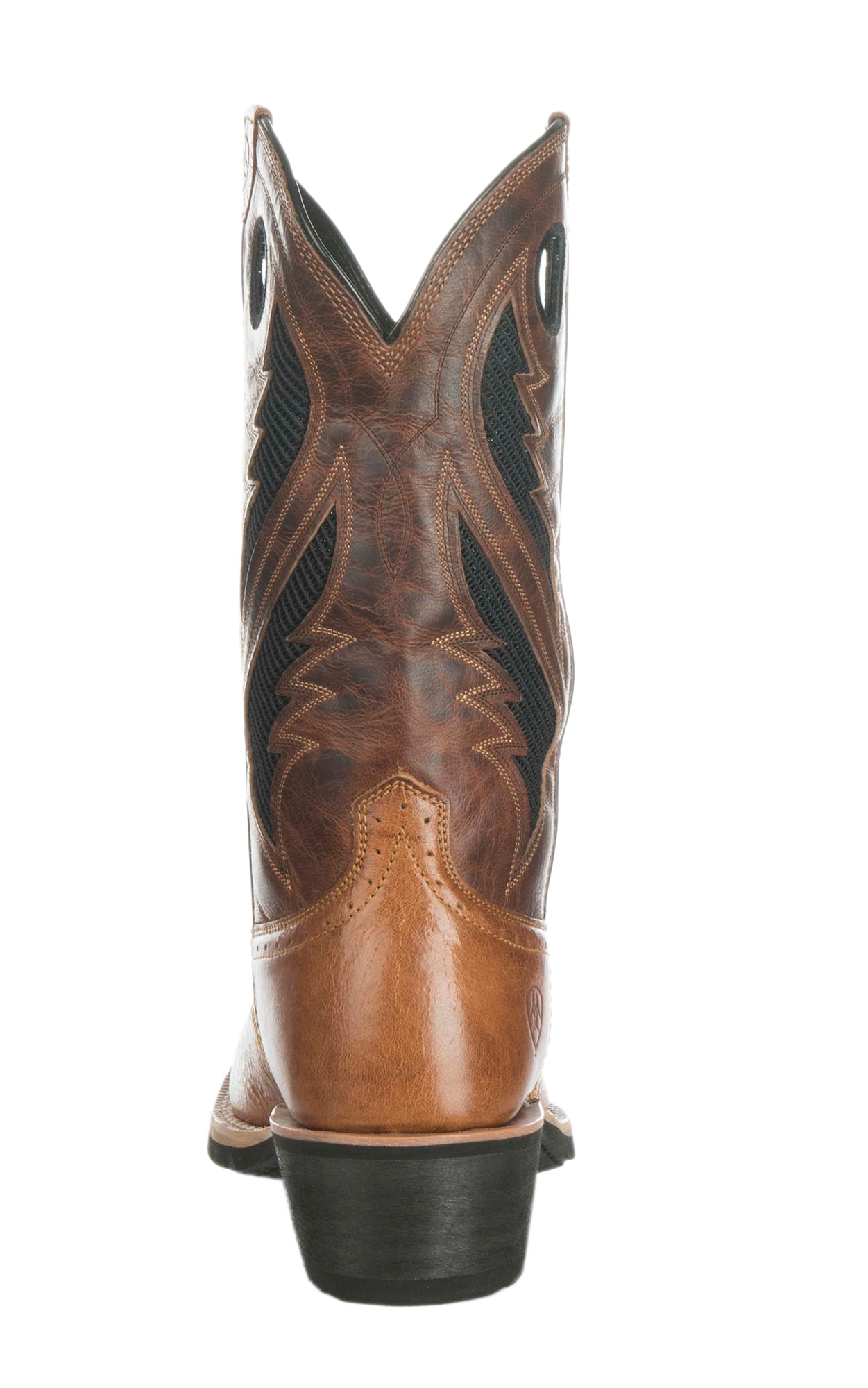 Ariat Men's Heritage Roughstock Gingersnap VentTEK Square Toe Buckaroo Cowboy Boots - Image 1