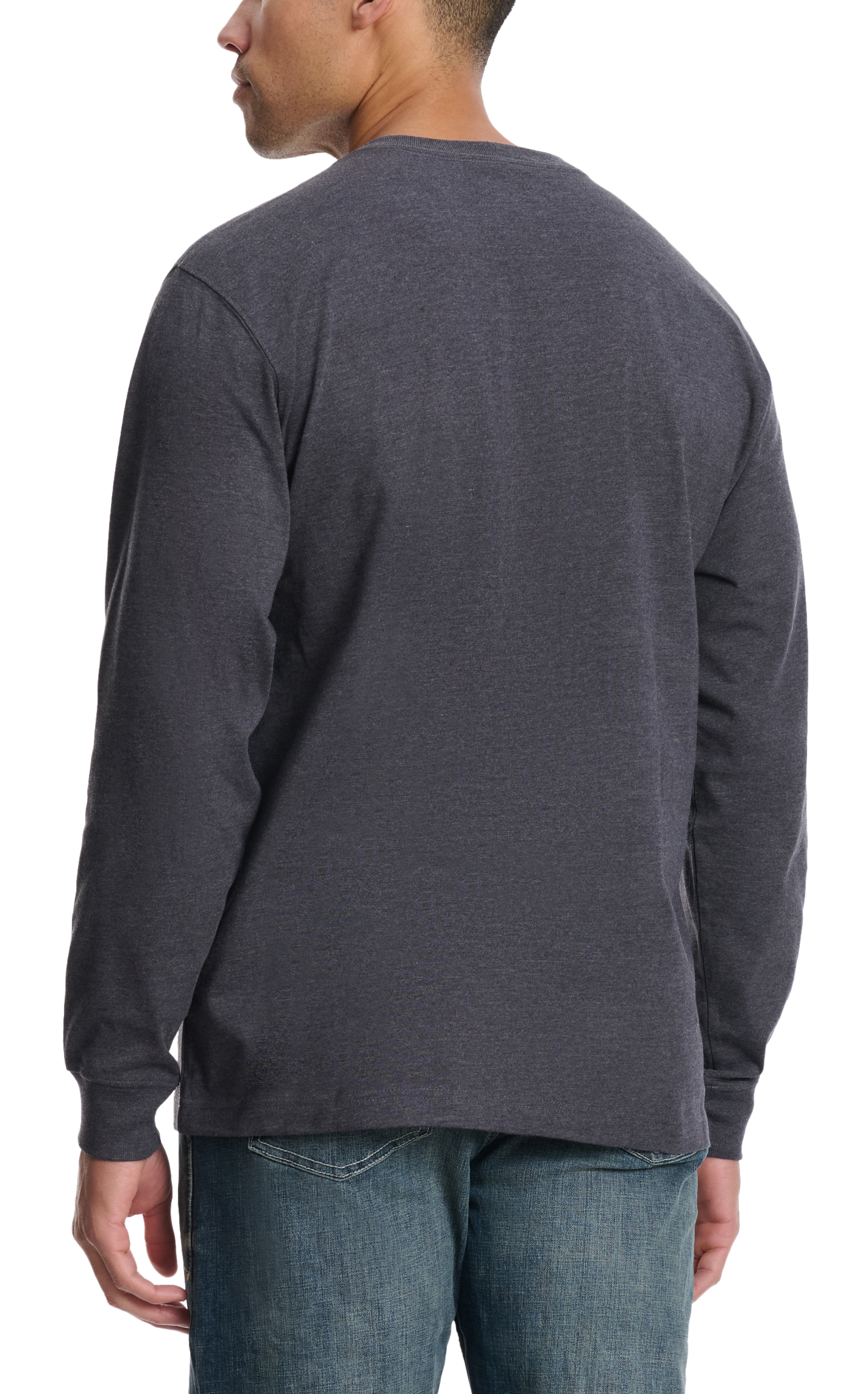 Carhartt Men's Force Charcoal Color Enhanced Work T-Shirt - Image 1