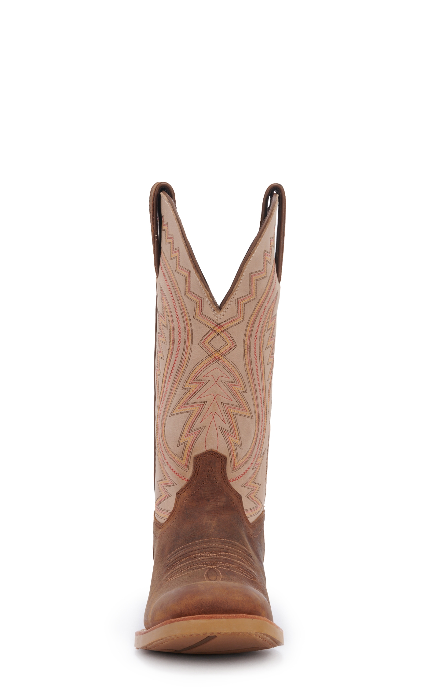 Durango Men's Rebel Pro Coffee Brown and Bone Square Toe Cowboy Boot - Image 1