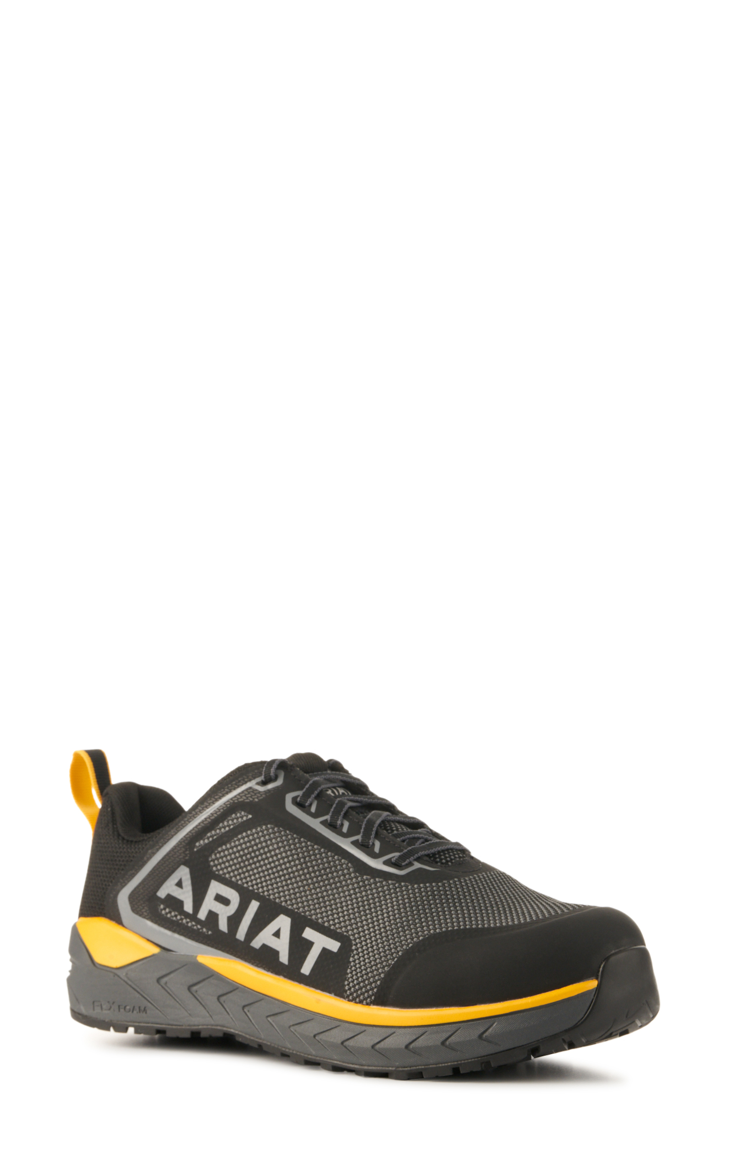 Ariat Men’s Outpace SD Charcoal Round Composite Toe Lace Up Work Shoe - Image 1