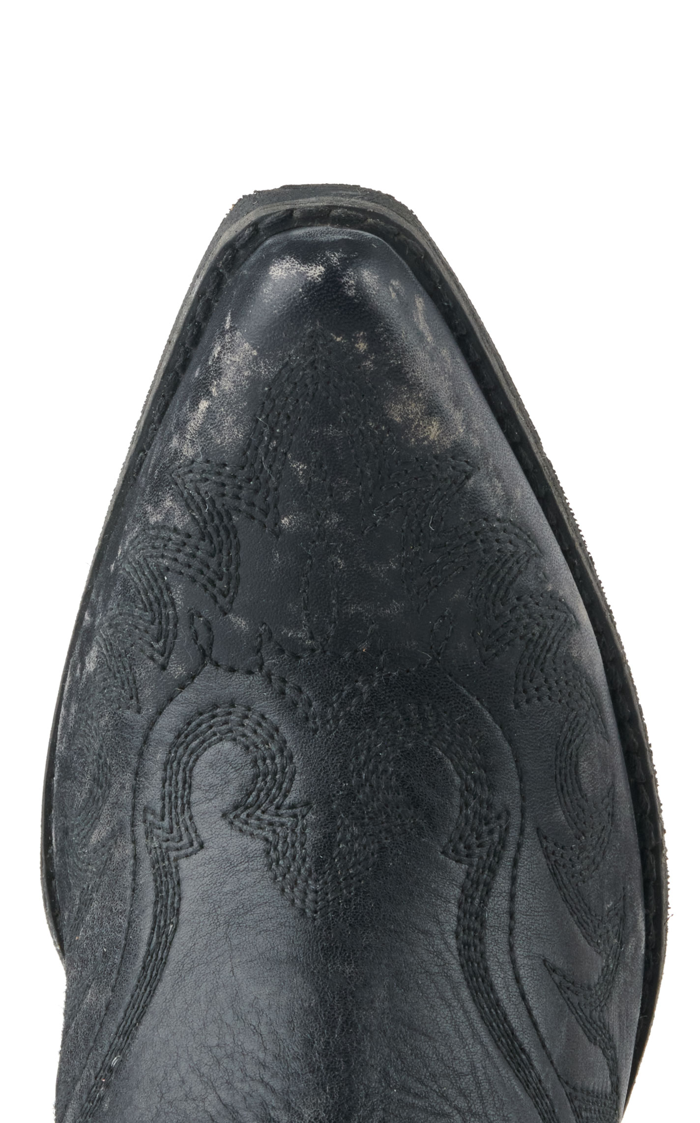 Ariat Women's Chandler Distressed Black Snip Toe Booties - Image 1