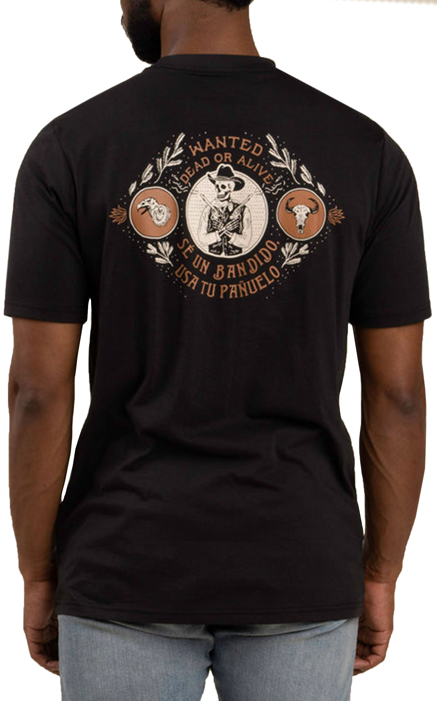 Sendero Provisions Co. Men's Black Dead or Alive Logo Graphic T-Shirt - Image 1