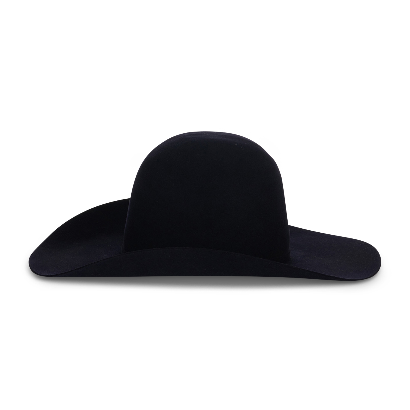 Rodeo King 10X Navy Open Crown Felt Cowboy Hat - Image 1