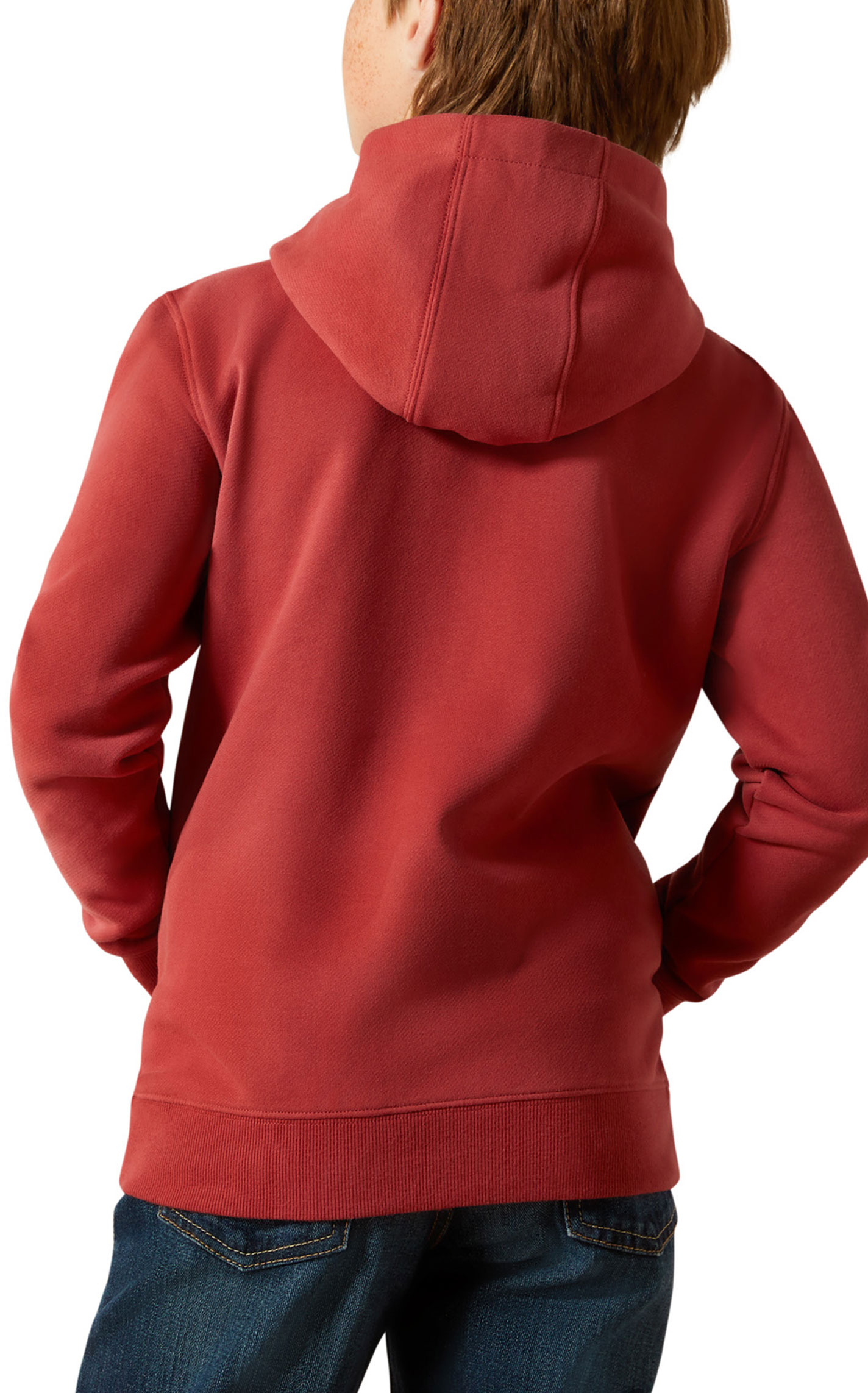 Ariat Boy's Liquid Stamp Flag Graphic Hoodie - Image 1