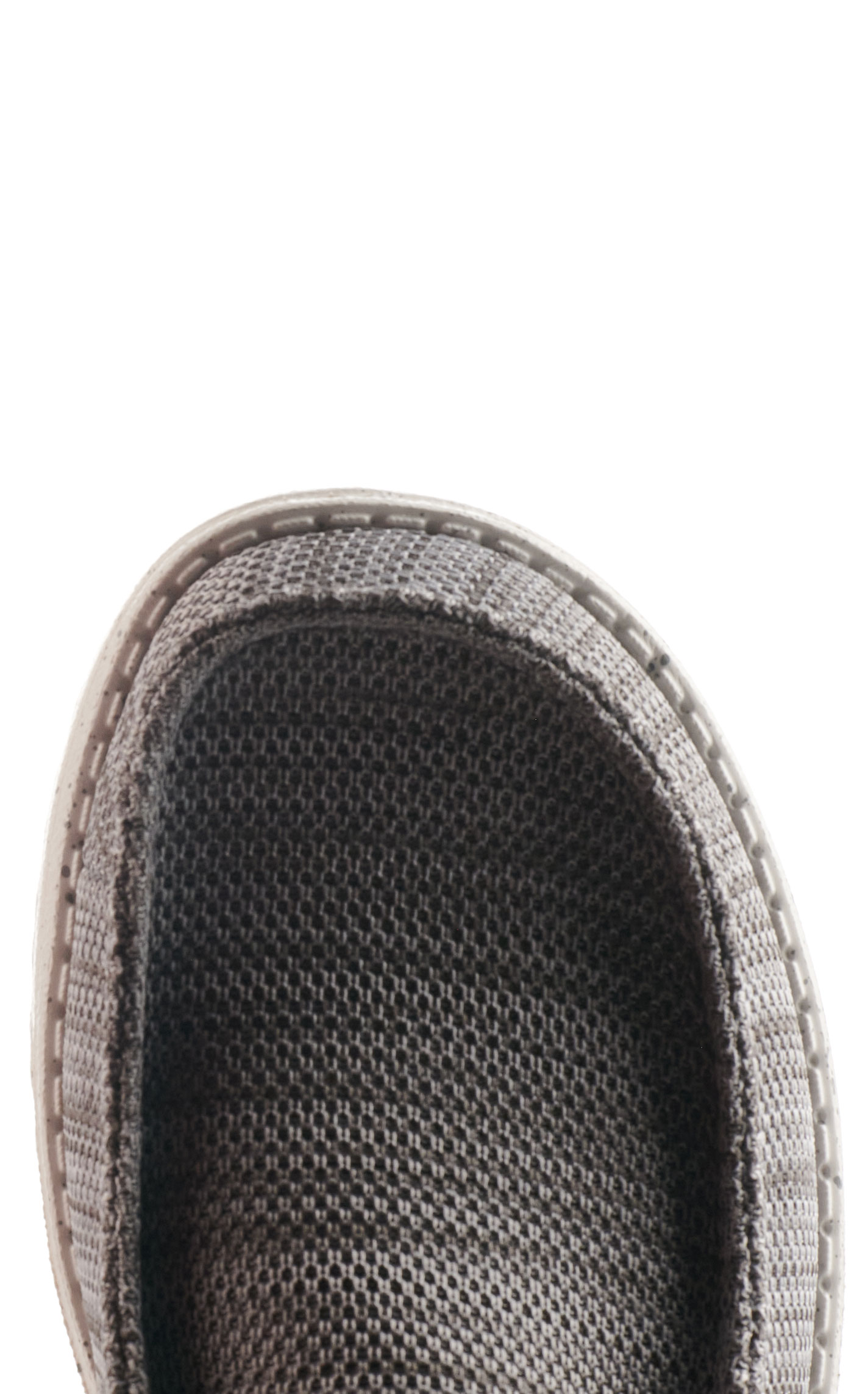 Hey Dude Men's Wally Stretch Sox Light Gray Moc Toe Casual Shoes - Image 1