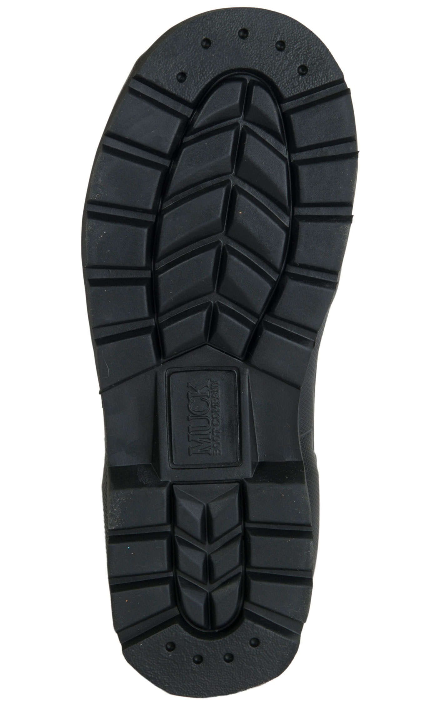 Muck Chore Classic Men's Black Waterproof Round Steel Toe Work Boots - Image 1