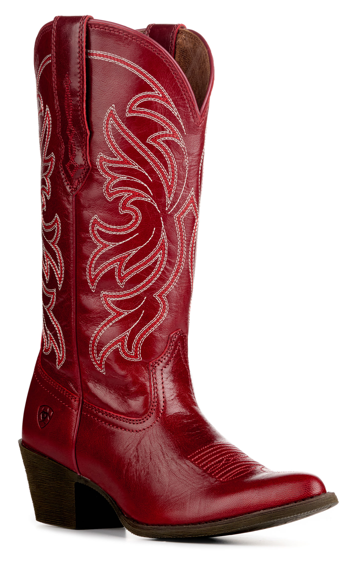 Ariat Women's Dark Sangria Heritage Stretch Fit J Toe Cowboy Boots - Image 1