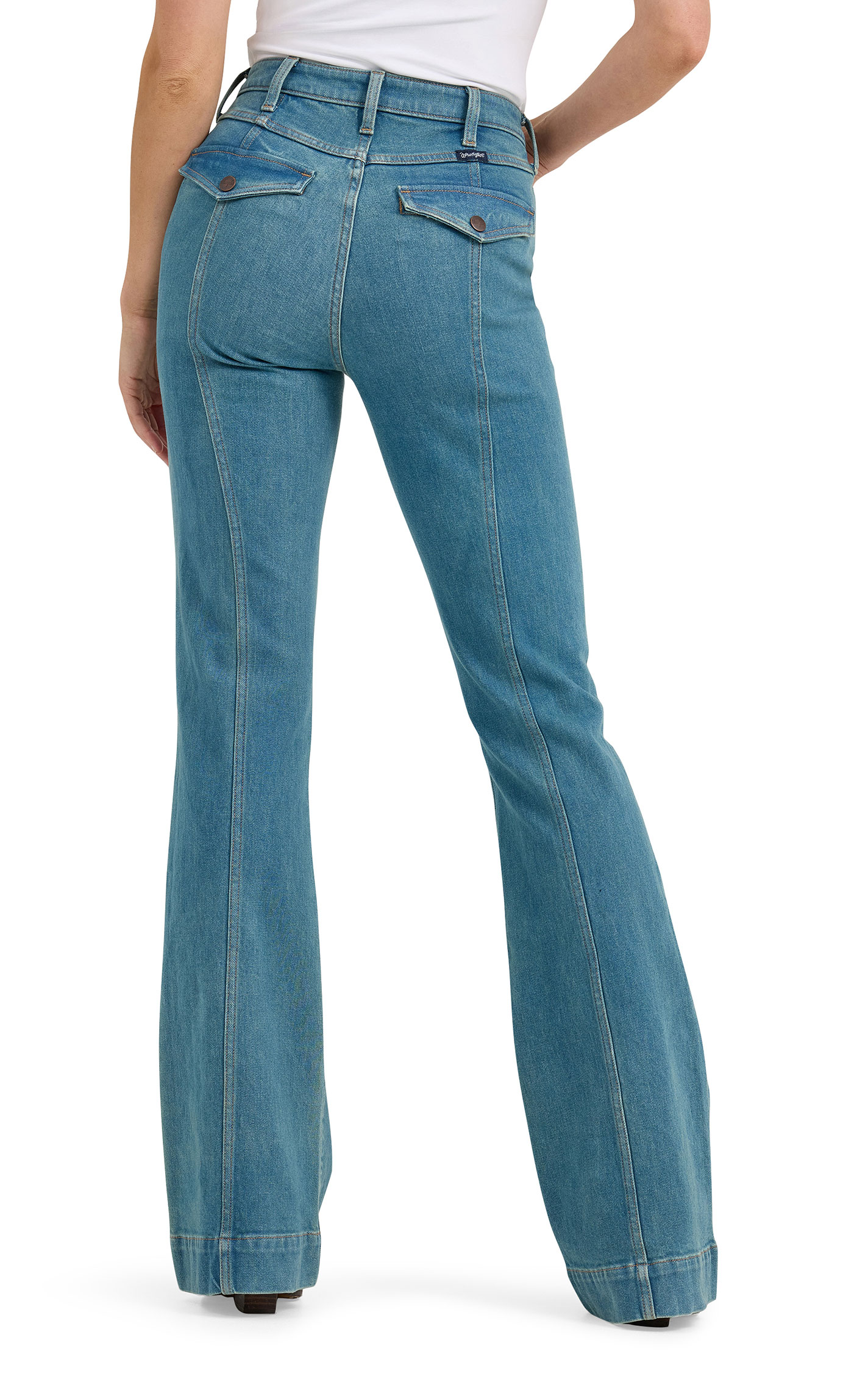 Wrangler Retro Women's Bailey Brook Trouser Leg Jeans - Image 1