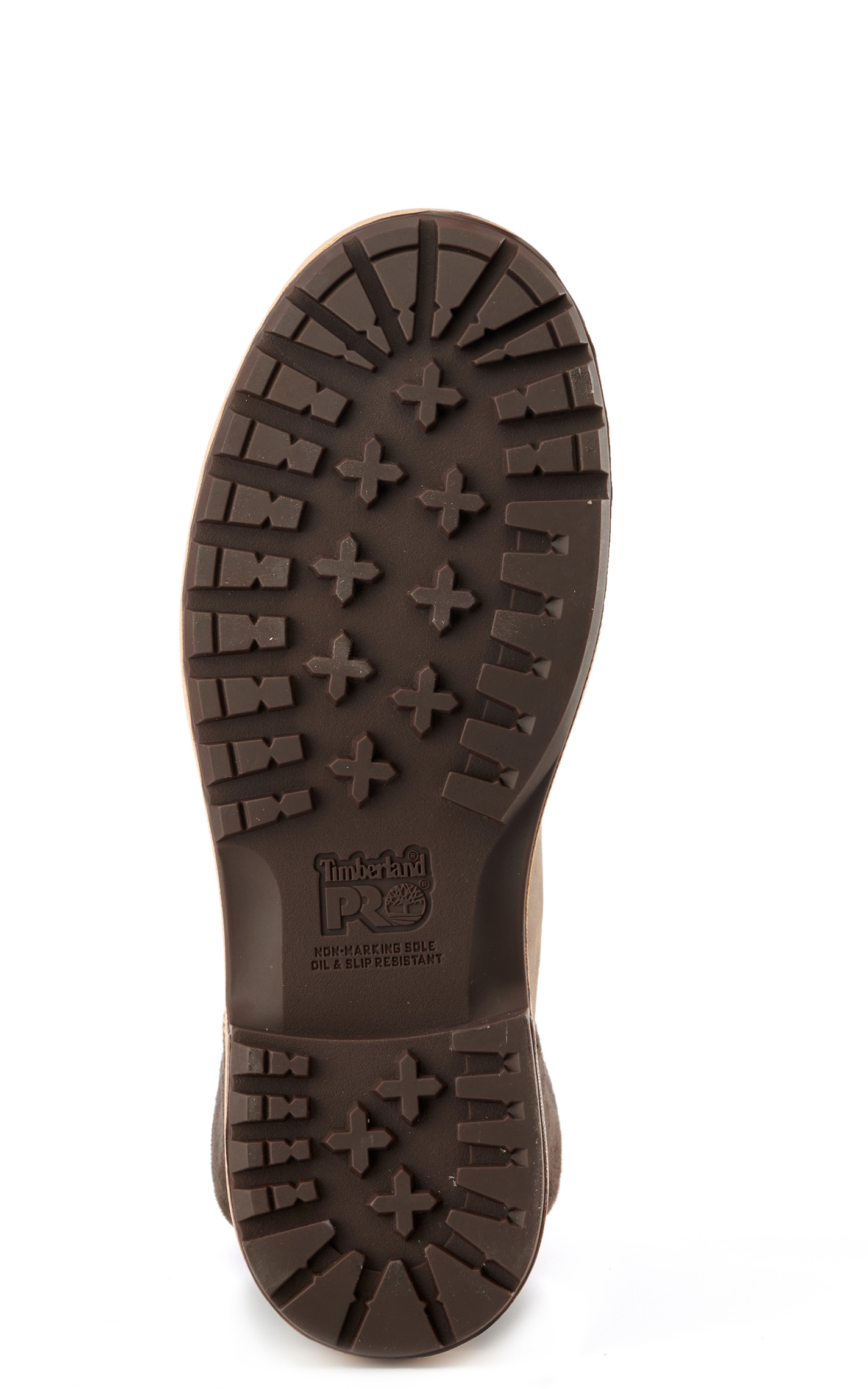 Timberland PRO Women's Hightower Coffee Brown Round Alloy Toe Lace Up Work Boot - Image 1