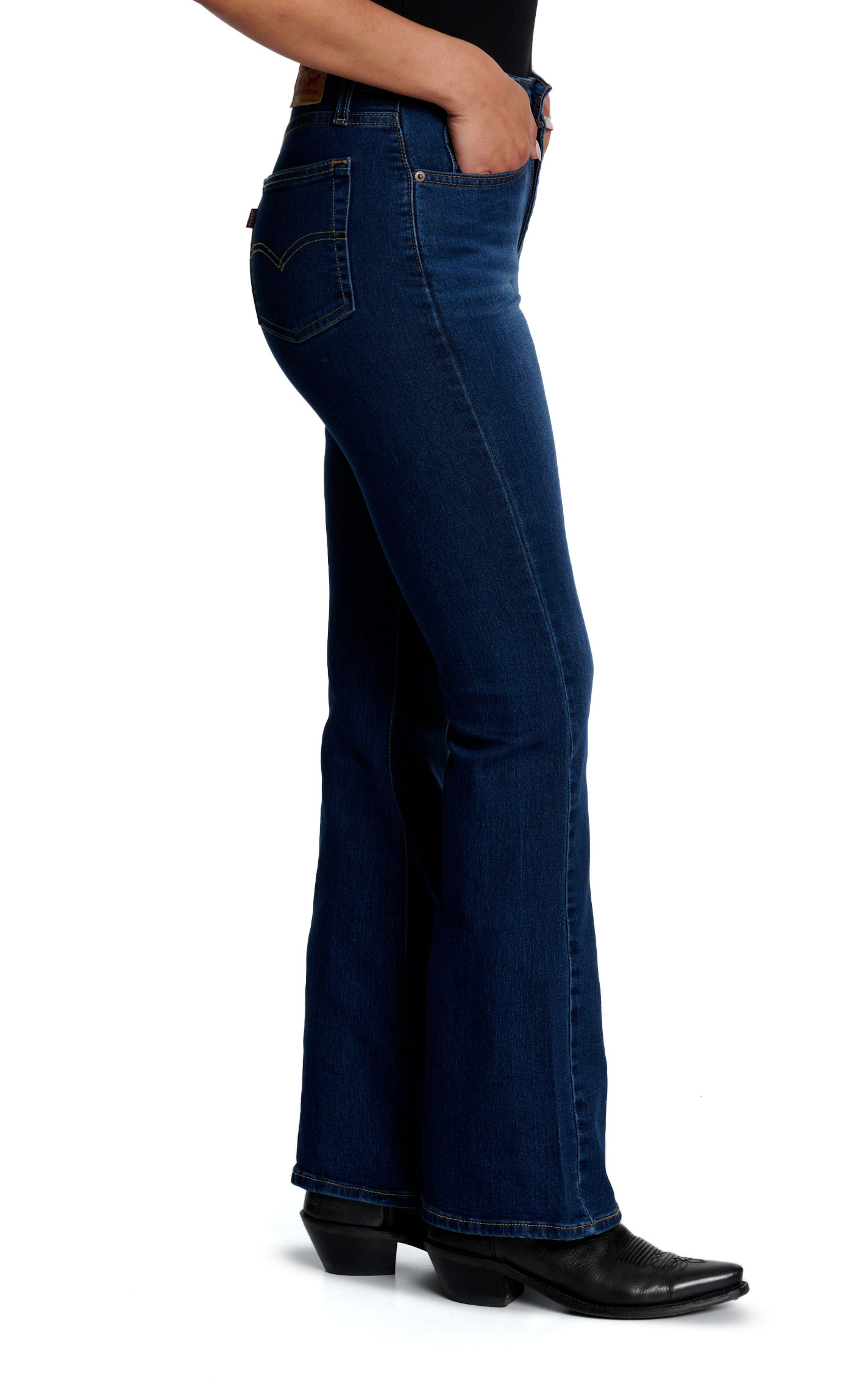 Levi's Women's 726 Eternal Indigo High Rise Flare Leg Jeans - Image 1