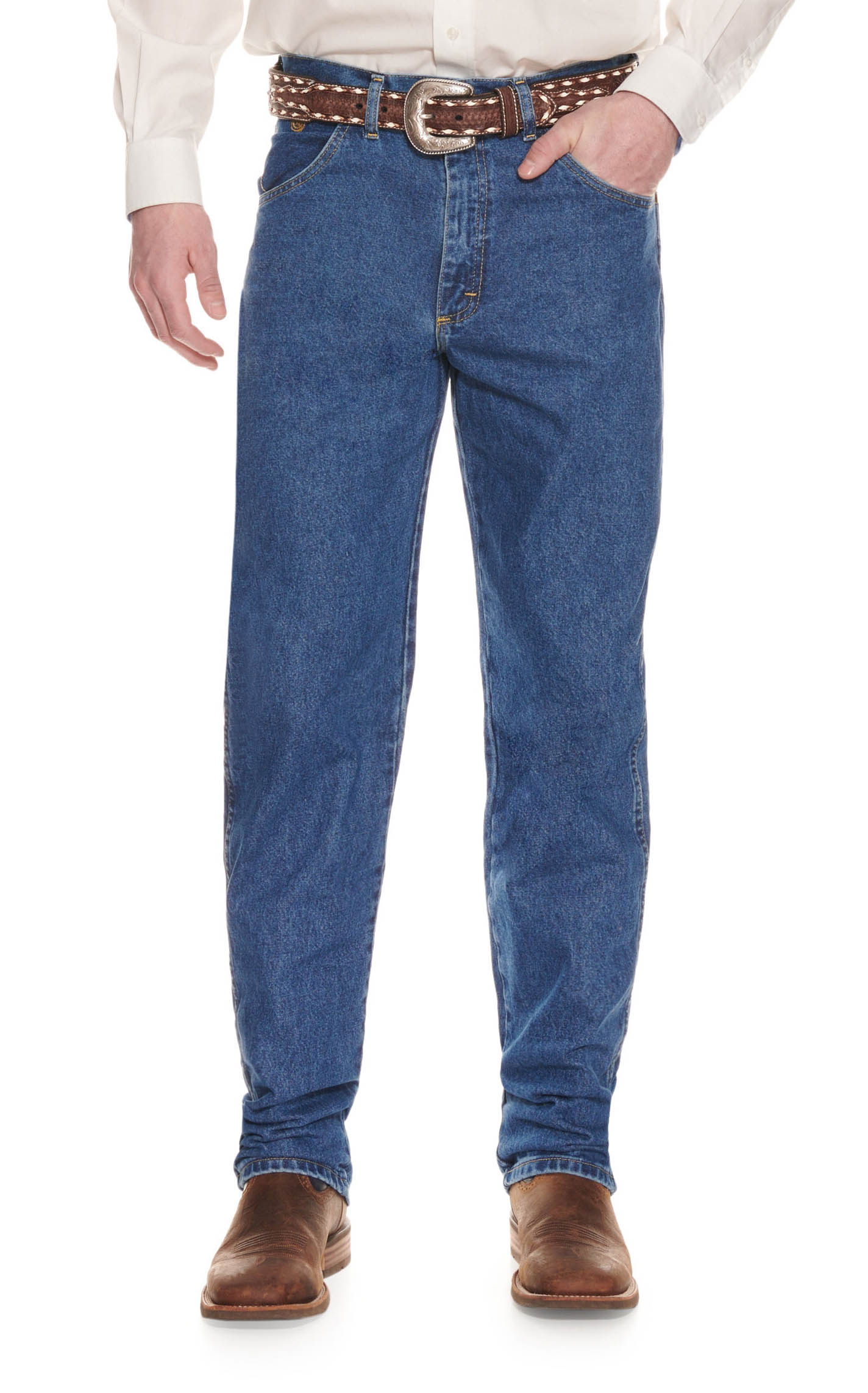 Wrangler Men's George Strait Cowboy Cut Relaxed Fit Jeans - Image 1