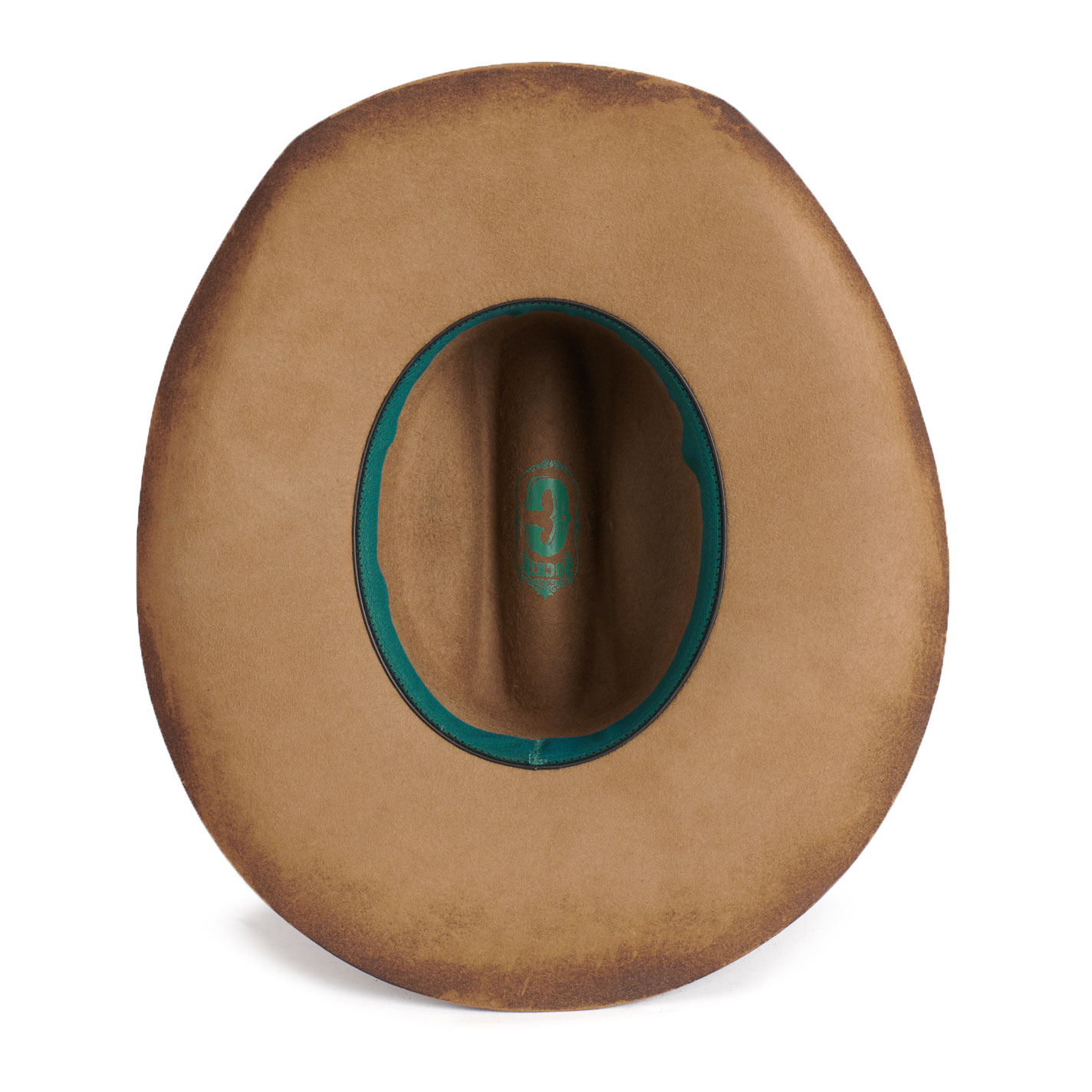 Rockin C Women's Burnt Pecan Wesley Creased Western Hat - Image 3