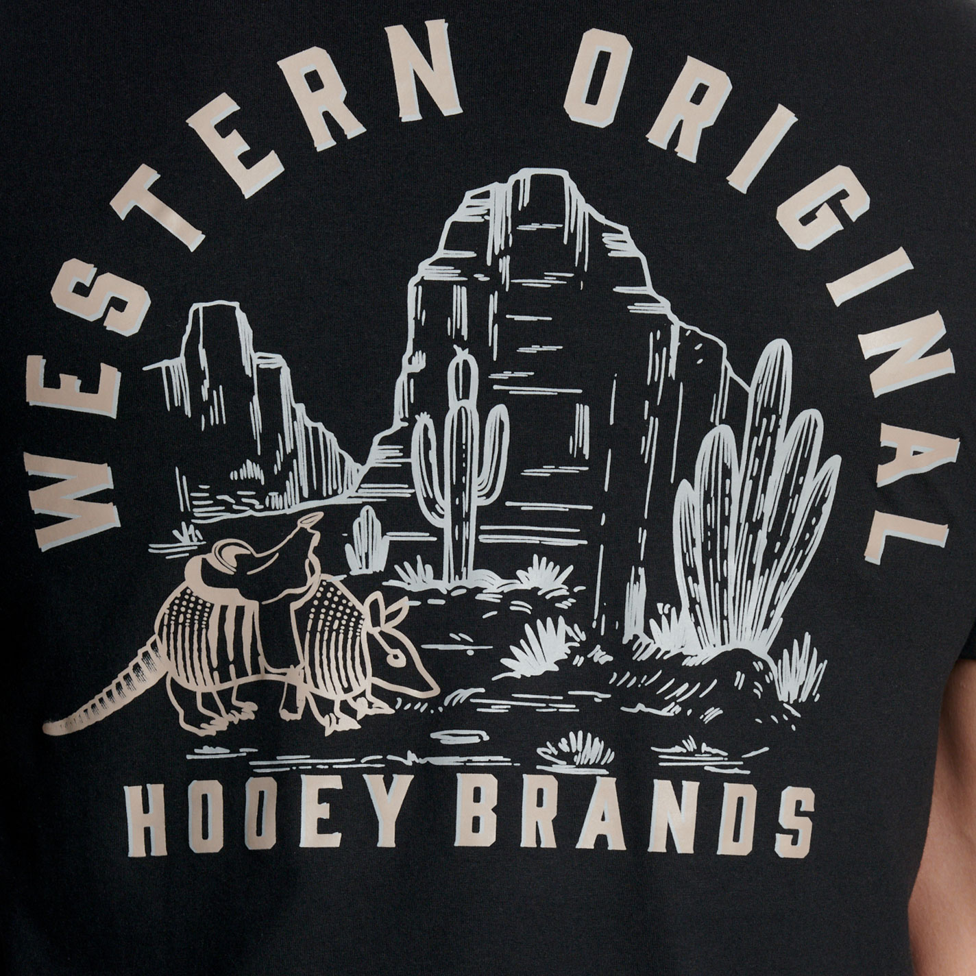 Hooey Men's Western Original Black Graphic T-Shirt - Image 2