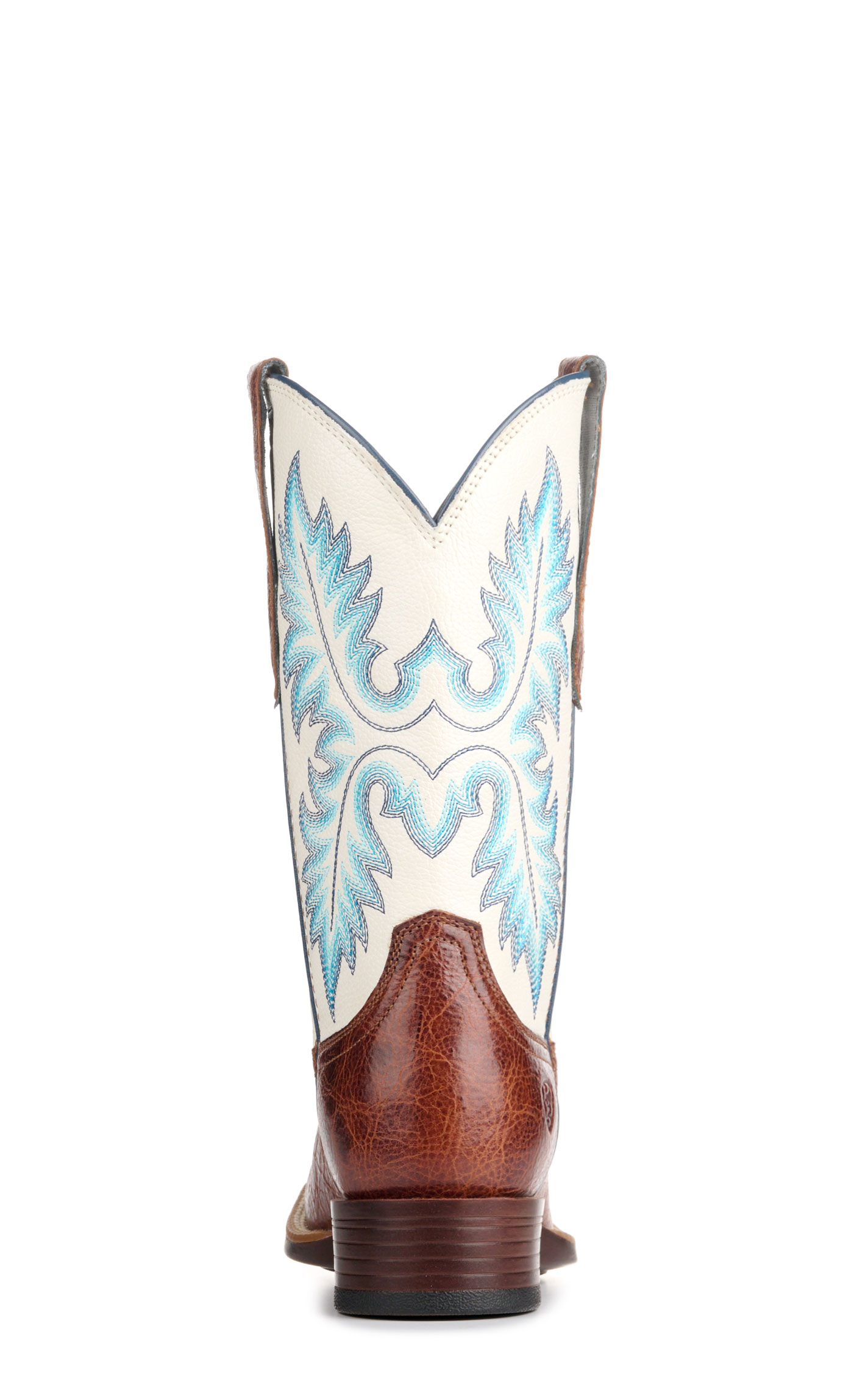 Ariat Women's Ginger Snap White Icing Bantamweight Wide Square Toe Cowboy Boots - Image 1