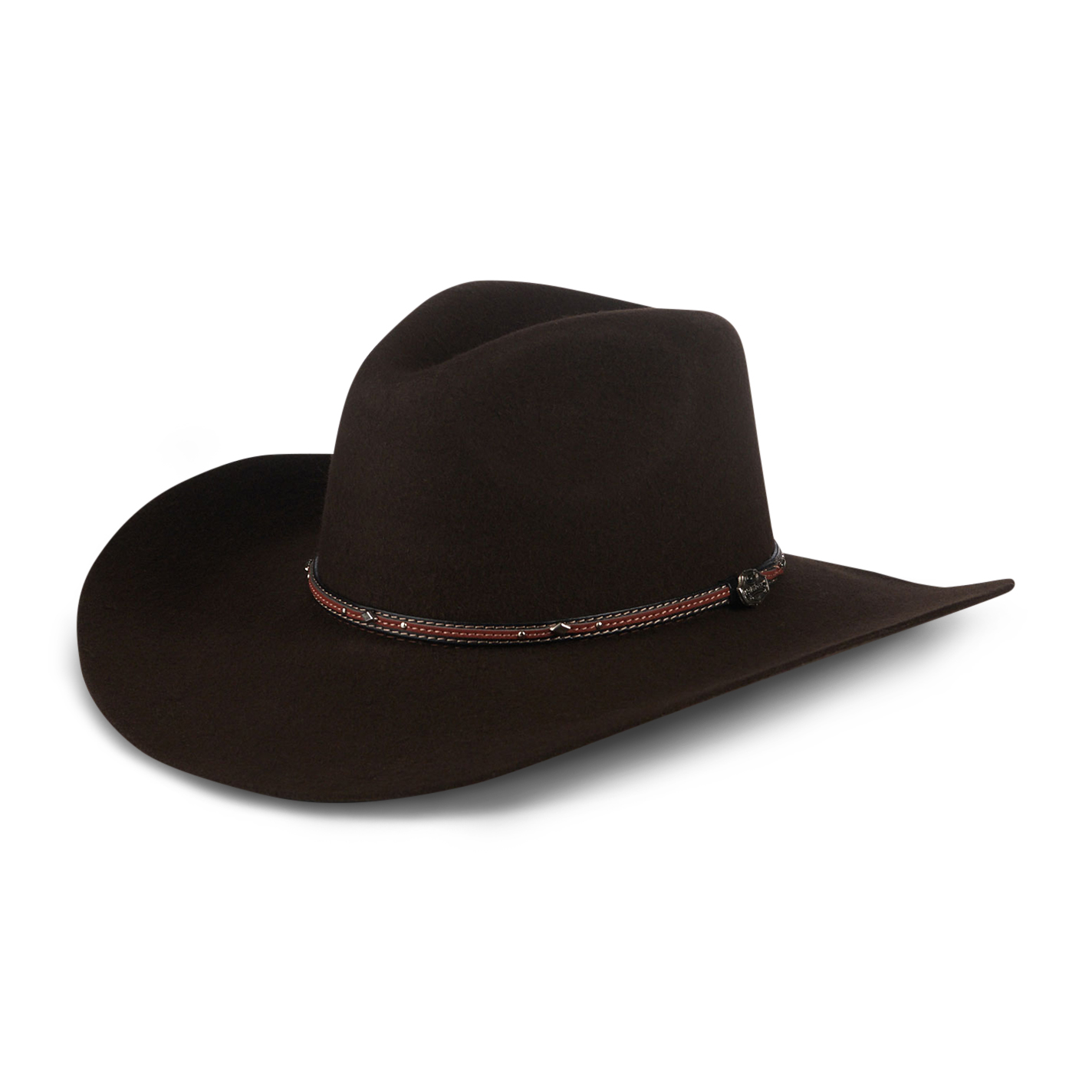 Cavender's Hat Collection 3X Tracker Brown Premium Wool Cowboy Hat - Image 1