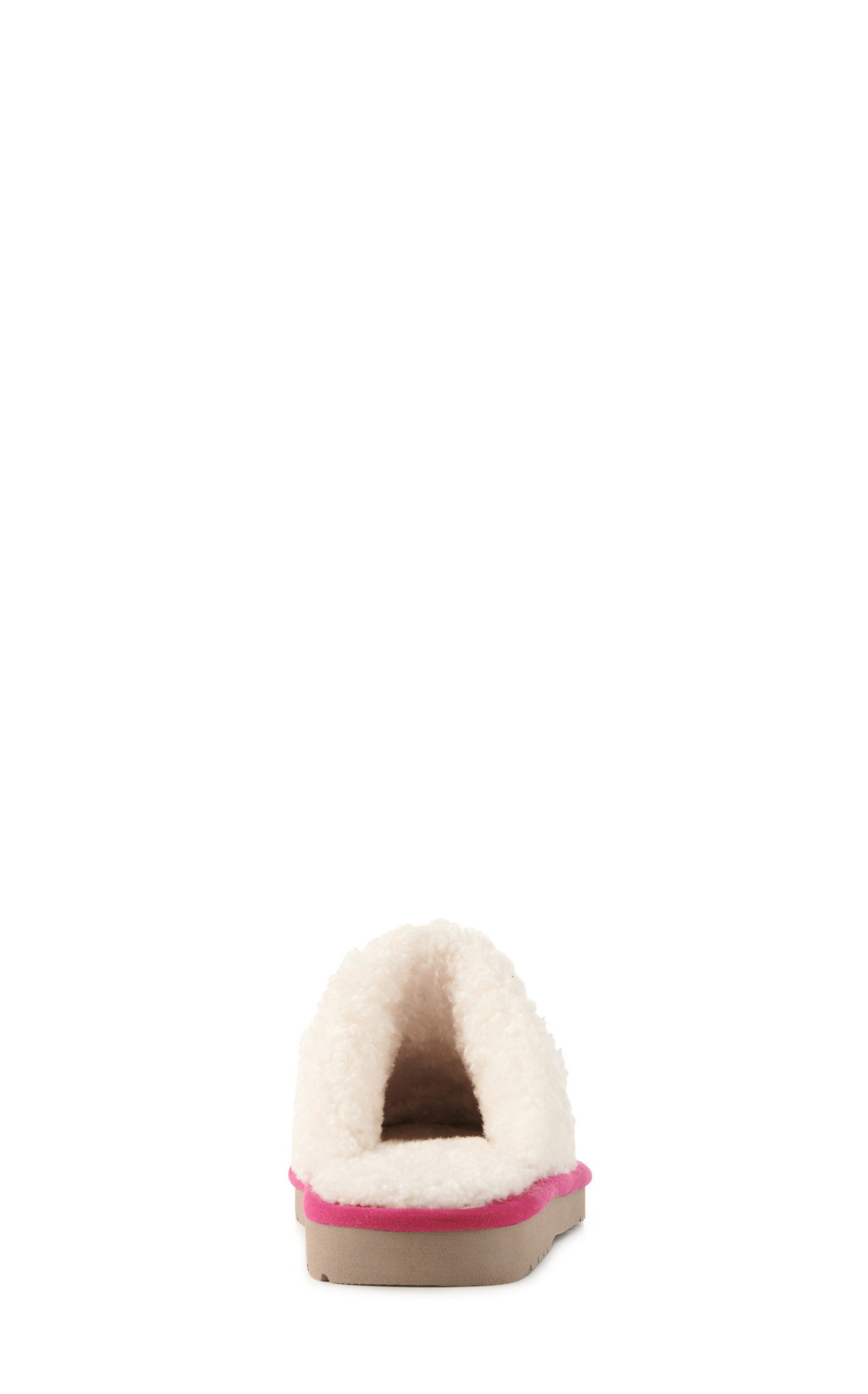 Ariat Women's Jackie Very Berry Pink Suede Slippers - Image 1