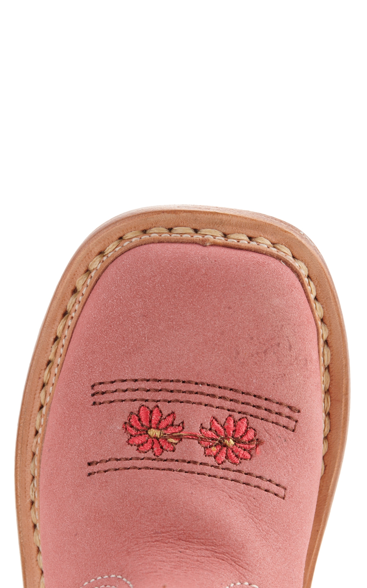 Roper Infant Cowbaby Pink Cactus Round Toe Boot - Image 1