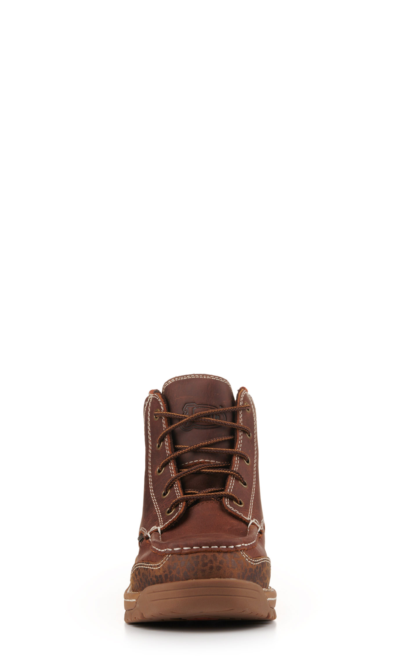 Justin Men's Corbett Brown Waterproof Round Composite Toe Lace Up Work Boots - Image 1