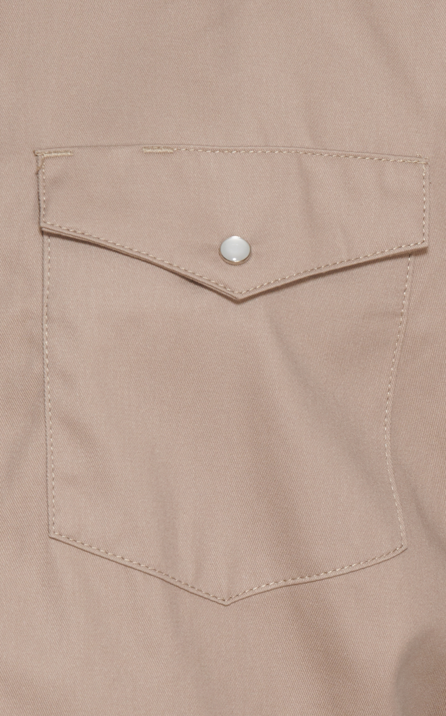 Cowboy Workwear Khaki Long Sleeve Work Shirt - Image 1