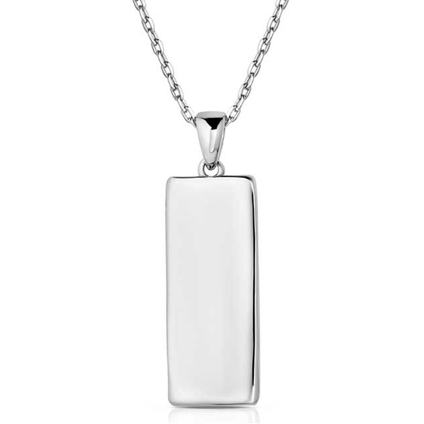 Montana Silversmiths Silver & Turquoise Bar Necklace - Image 2