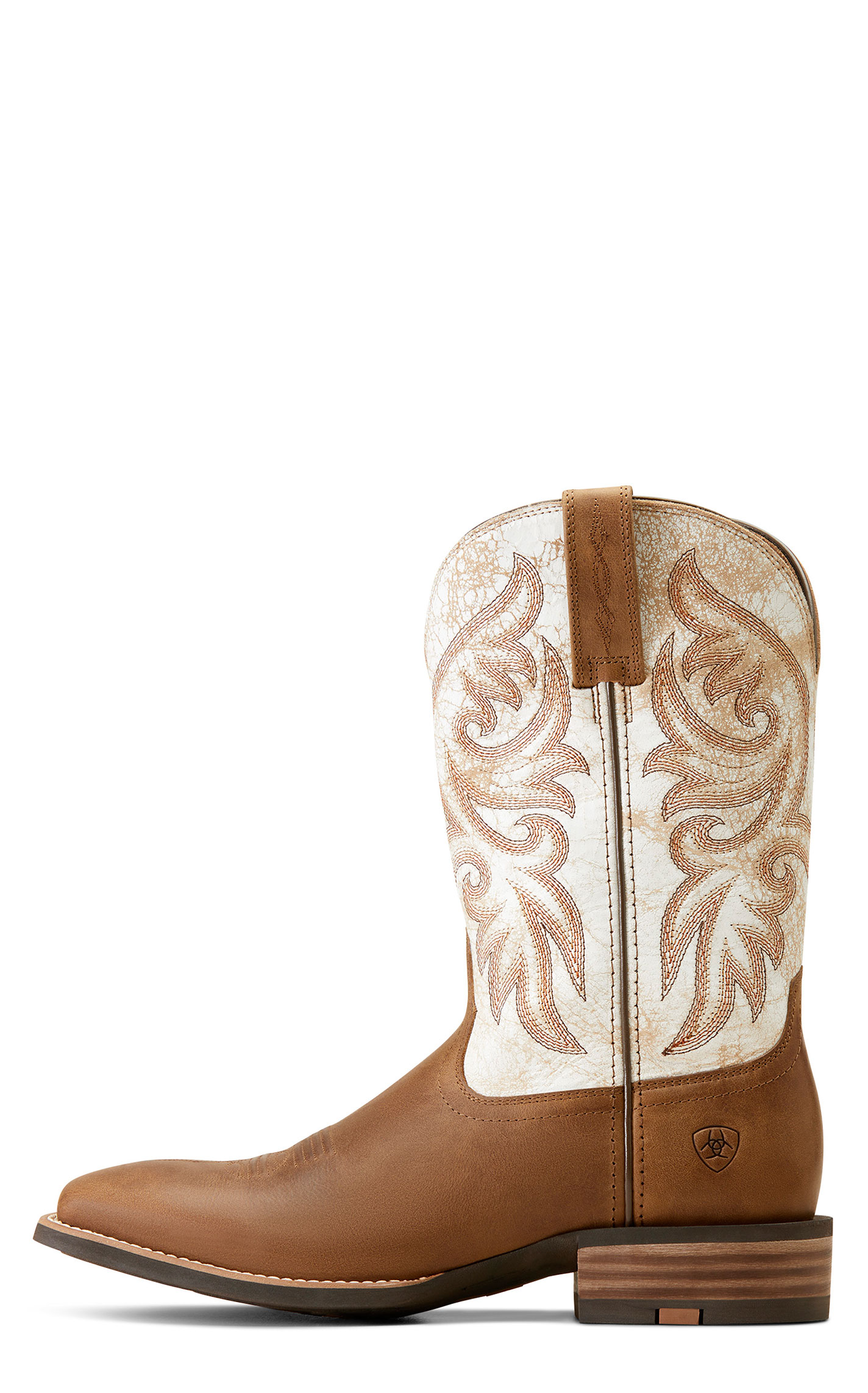 Ariat Men's Vienna Tan Bone Slingshot Wide Square Toe Cowboy Boots - Image 1