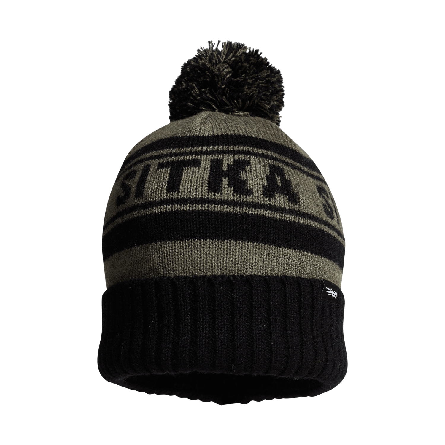 POM Cuffed Knit Beanie