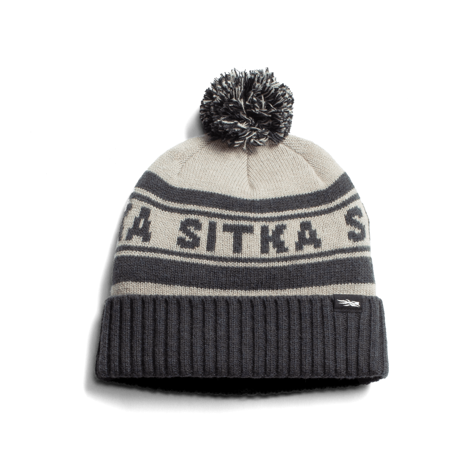 POM Cuffed Knit Beanie