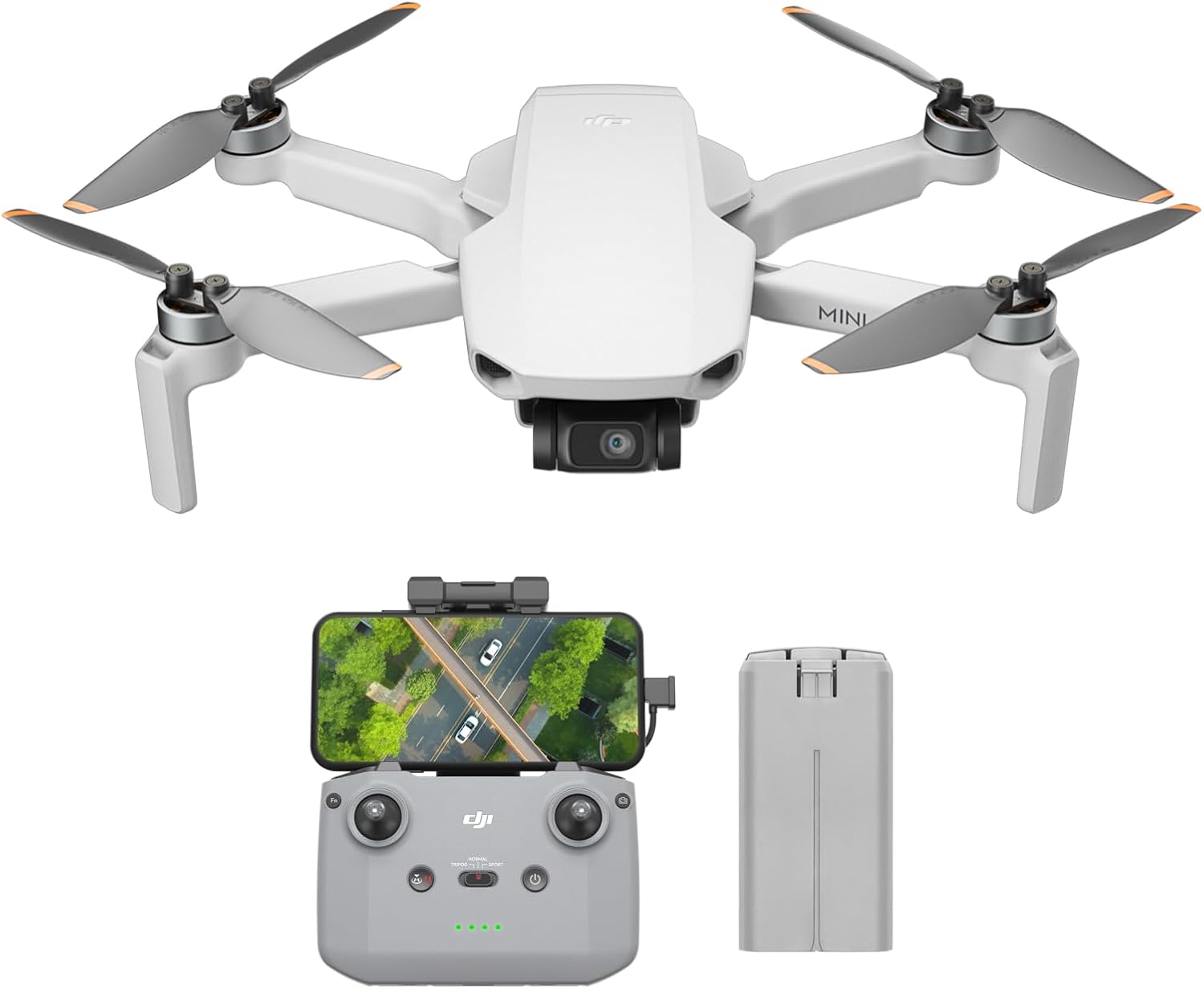 DJI Mini 4K Drone with 4K UHD Camera for Adults, 3-Axis Gimbal Stabilization