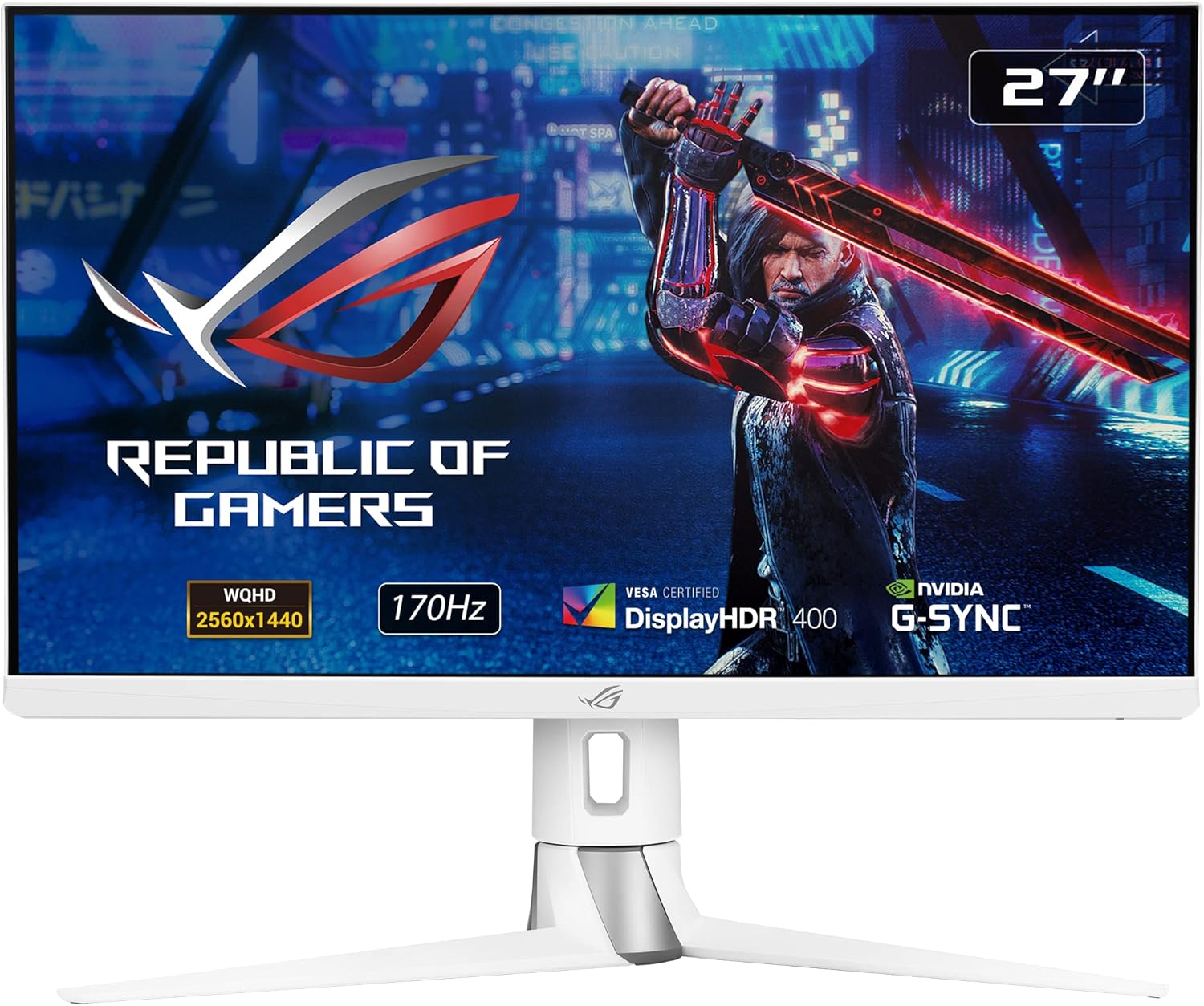ASUS ROG Strix 27” QHD (2560x1440) HDR400 USB-C Gaming Monitor