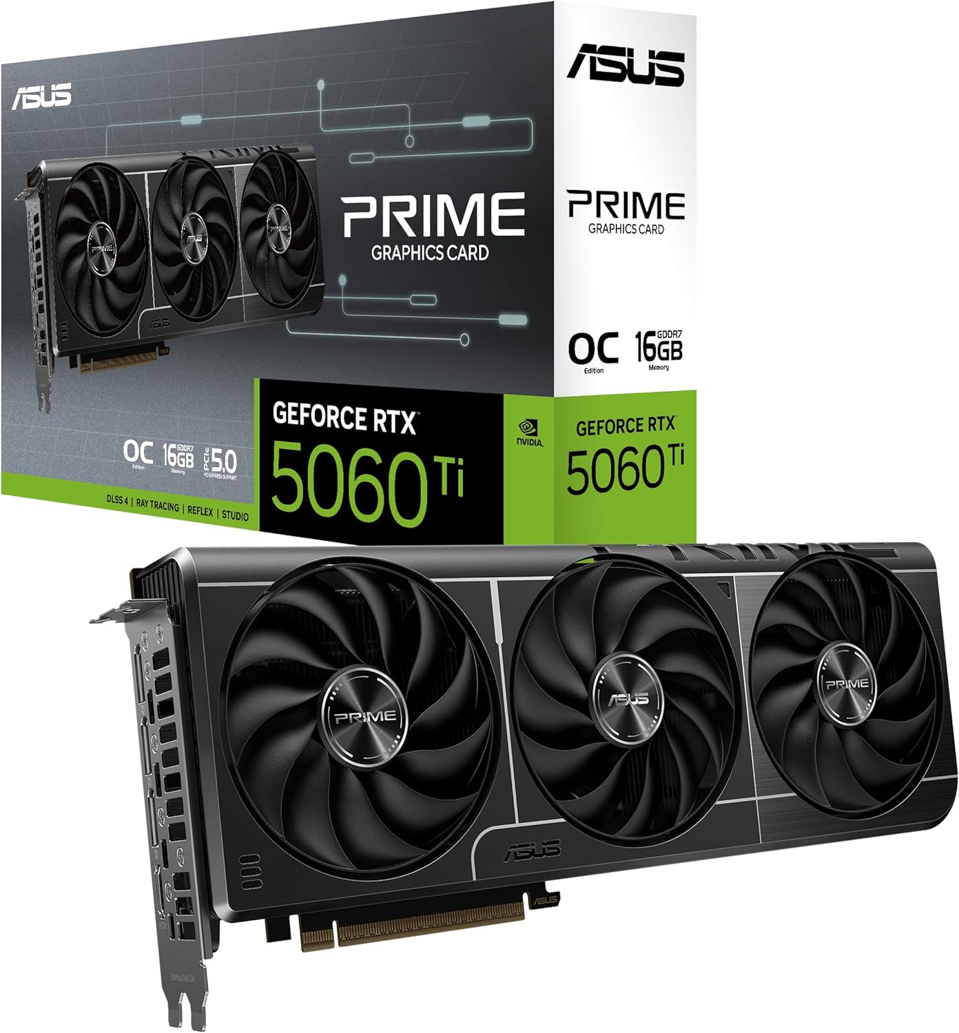 ASUS The SFF-Ready Prime GeForce RTX™ 5060 Ti 16GB