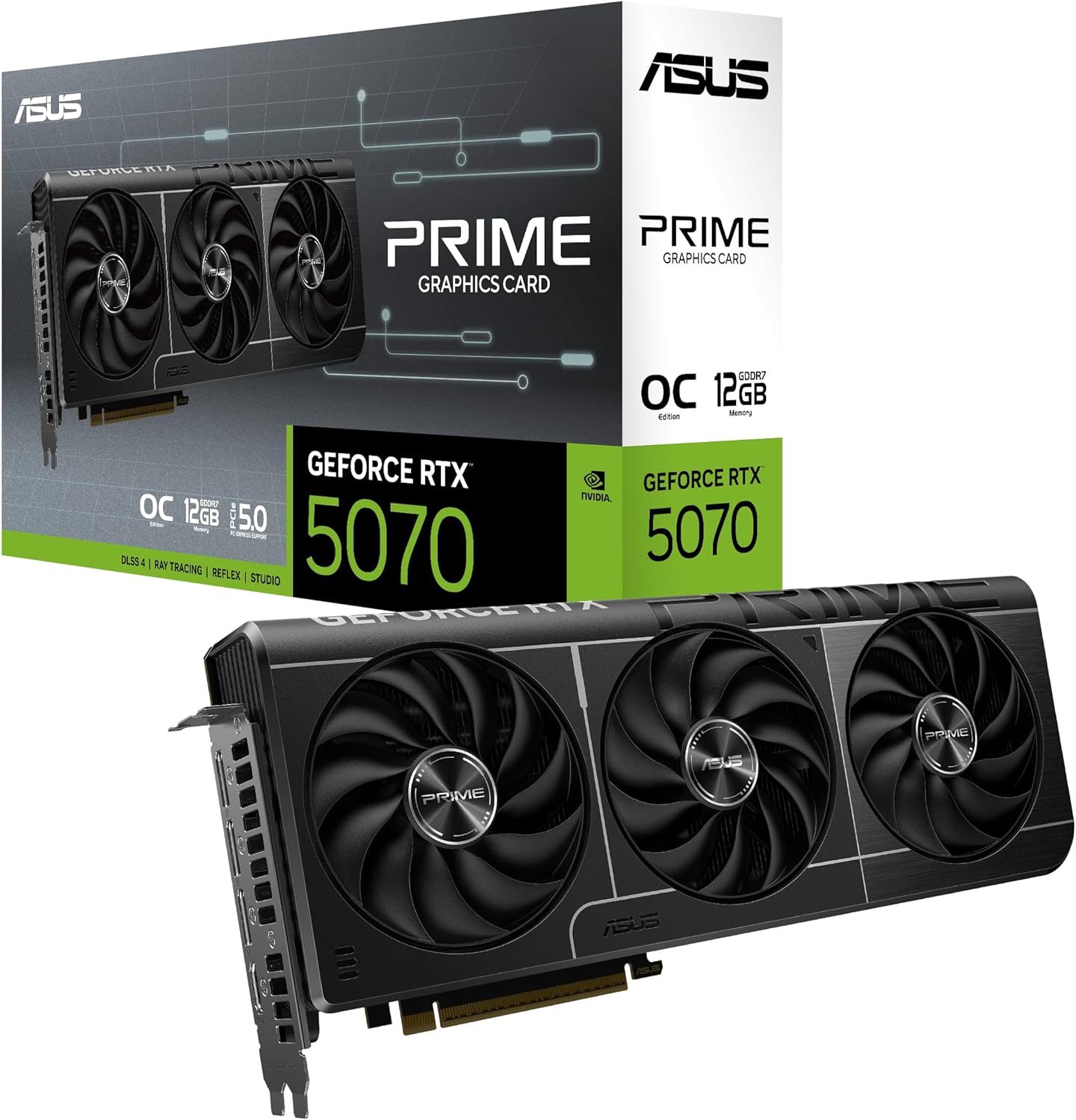ASUS The SFF-Ready Prime GeForce RTX™ 5070 OC Edition 12GB GDDR7
