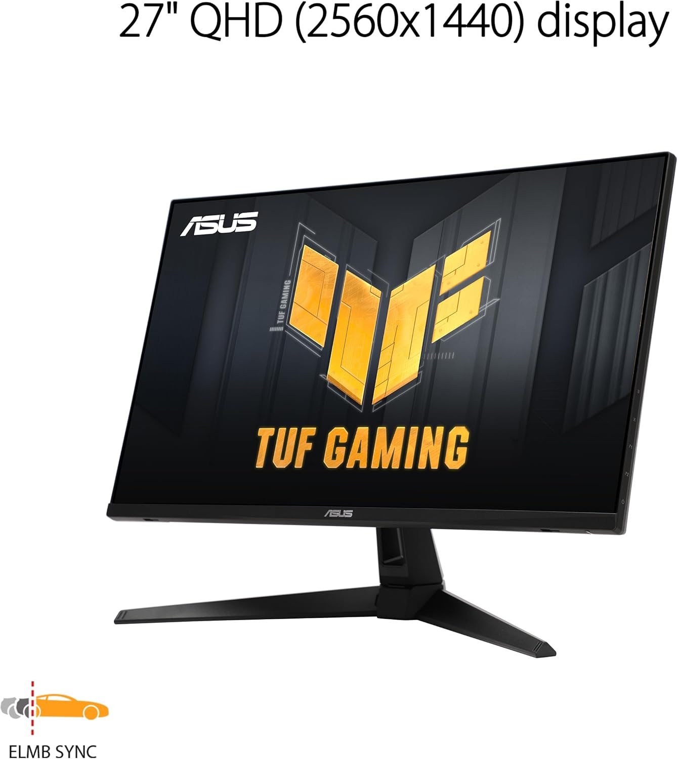 ASUS TUF Gaming 27” 1440P HDR Monitor (VG27AQ3A) – QHD (2560 x 1440), 180Hz