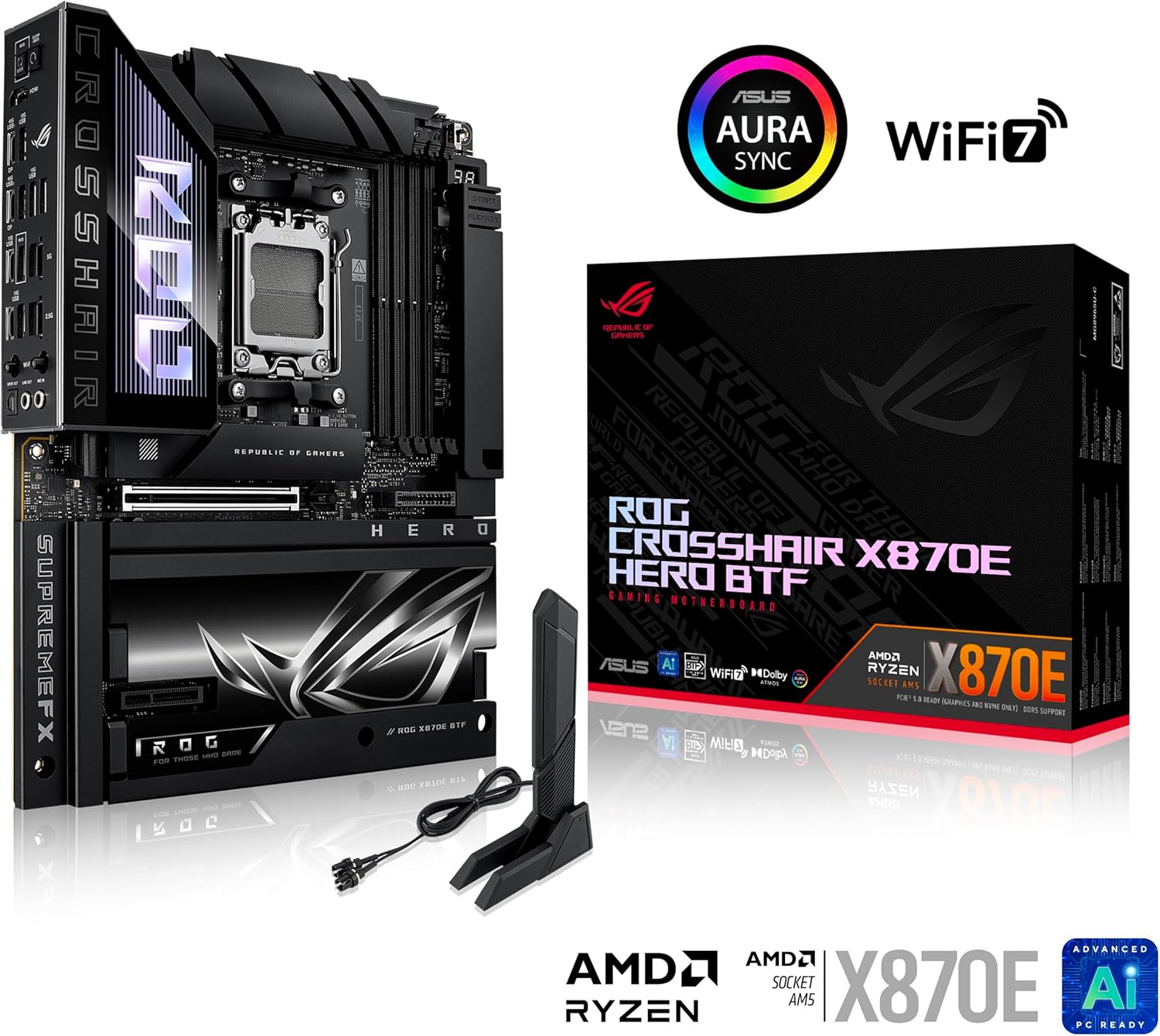 ROG Crosshair X870E Hero BTF