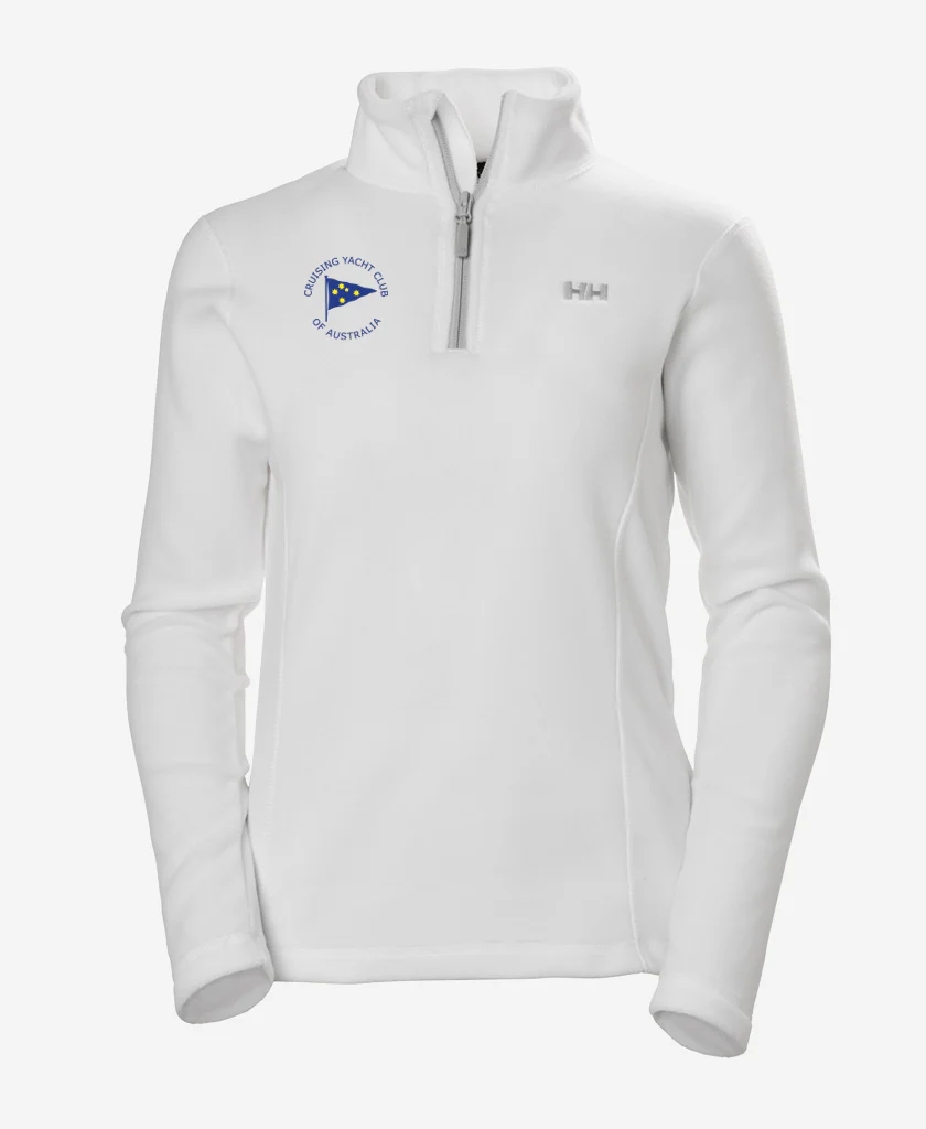 W CYCA DAYBREAKER 1/2 ZIP FLEECE, White