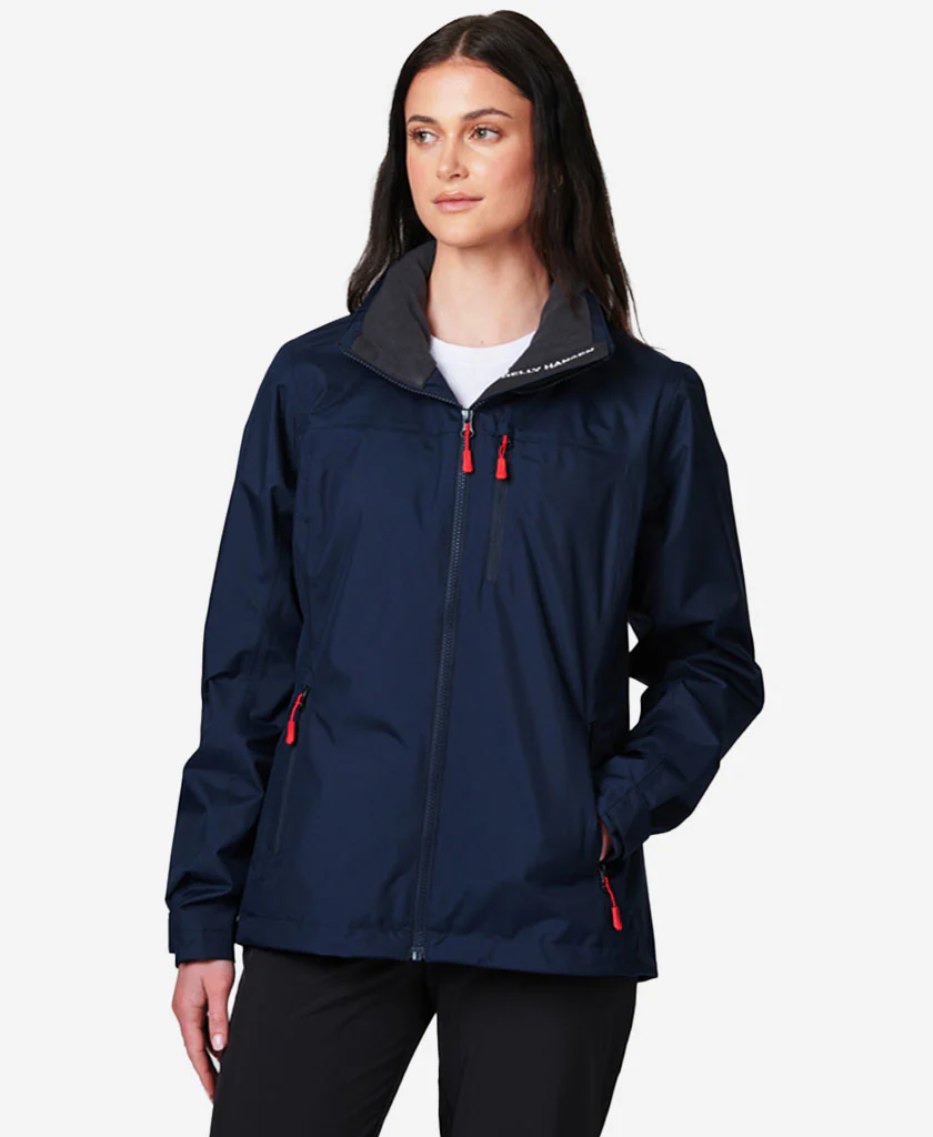 W CREW MIDLAYER JACKET, Navy