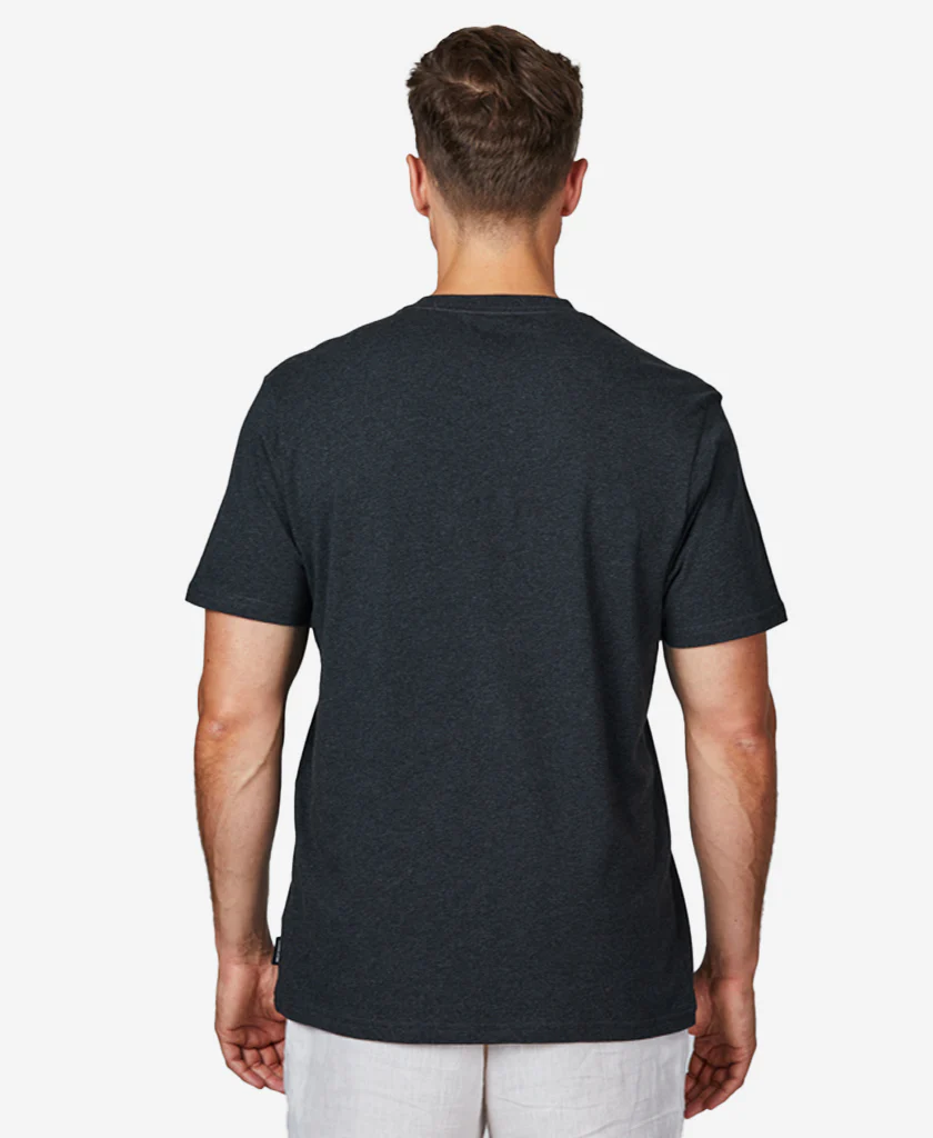 HH BOX T-SHIRT, Ebony Melange