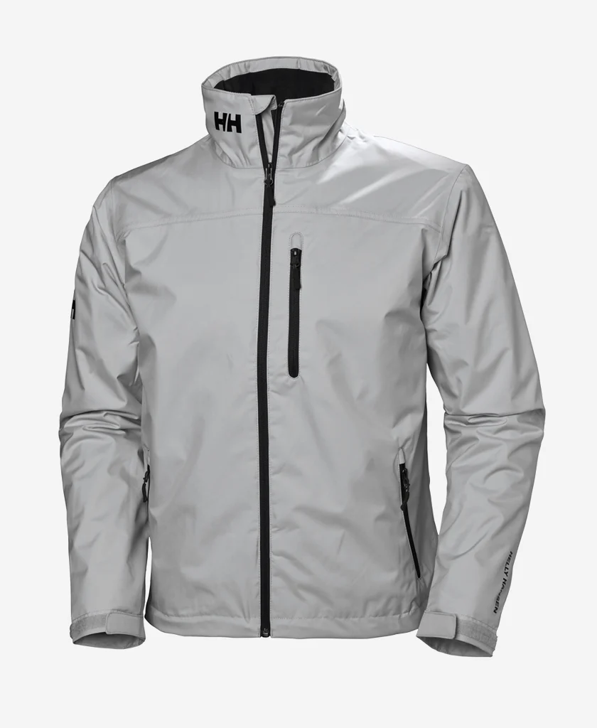CREW MIDLAYER JACKET, Grey Fog
