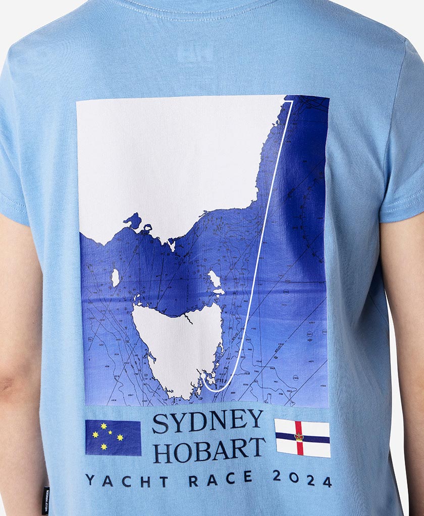 W RACELINE T-SHIRT, Bright Blue