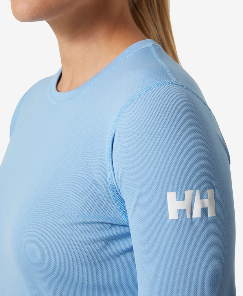 W HH TECH CREW LS, Bright Blue