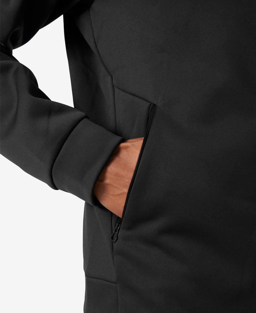 HP FLEECE JACKET 2.0, Ebony