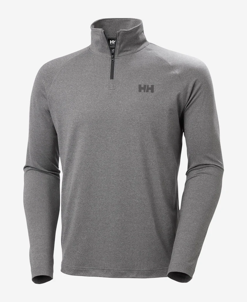 VERGLAS 1/2 ZIP, Ebony