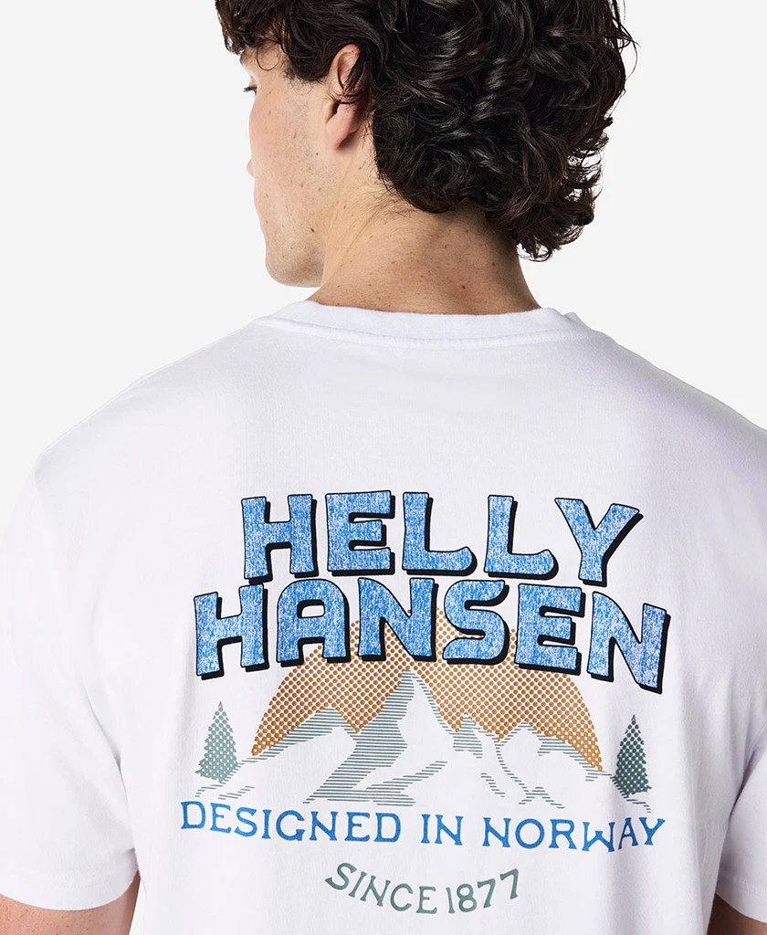 RIDGE  T-SHIRT, White