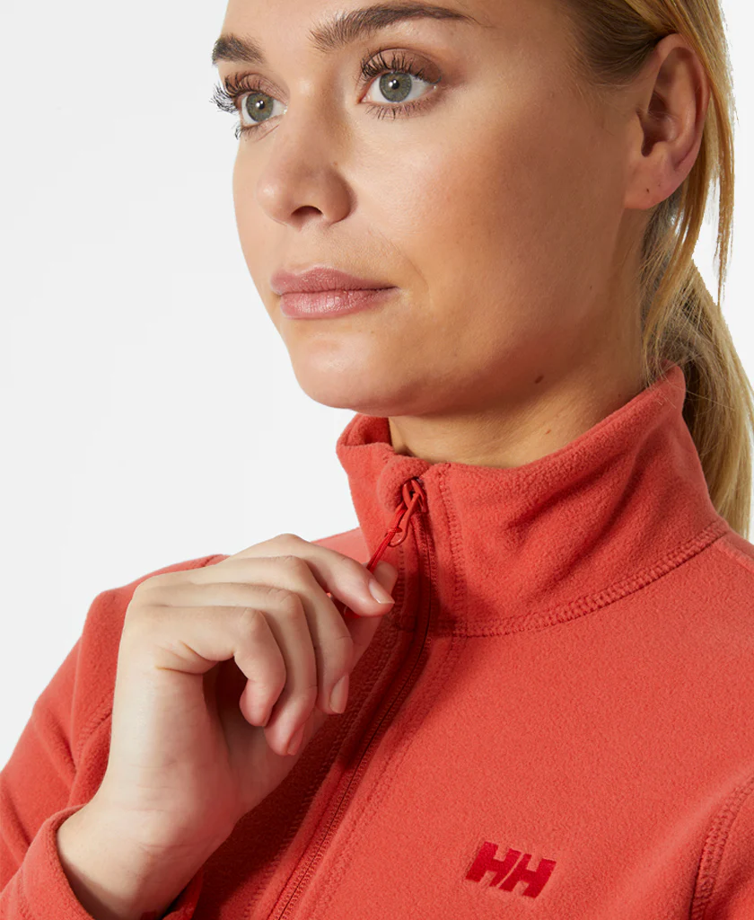W DAYBREAKER 1/2 ZIP FLEECE, Poppy Red