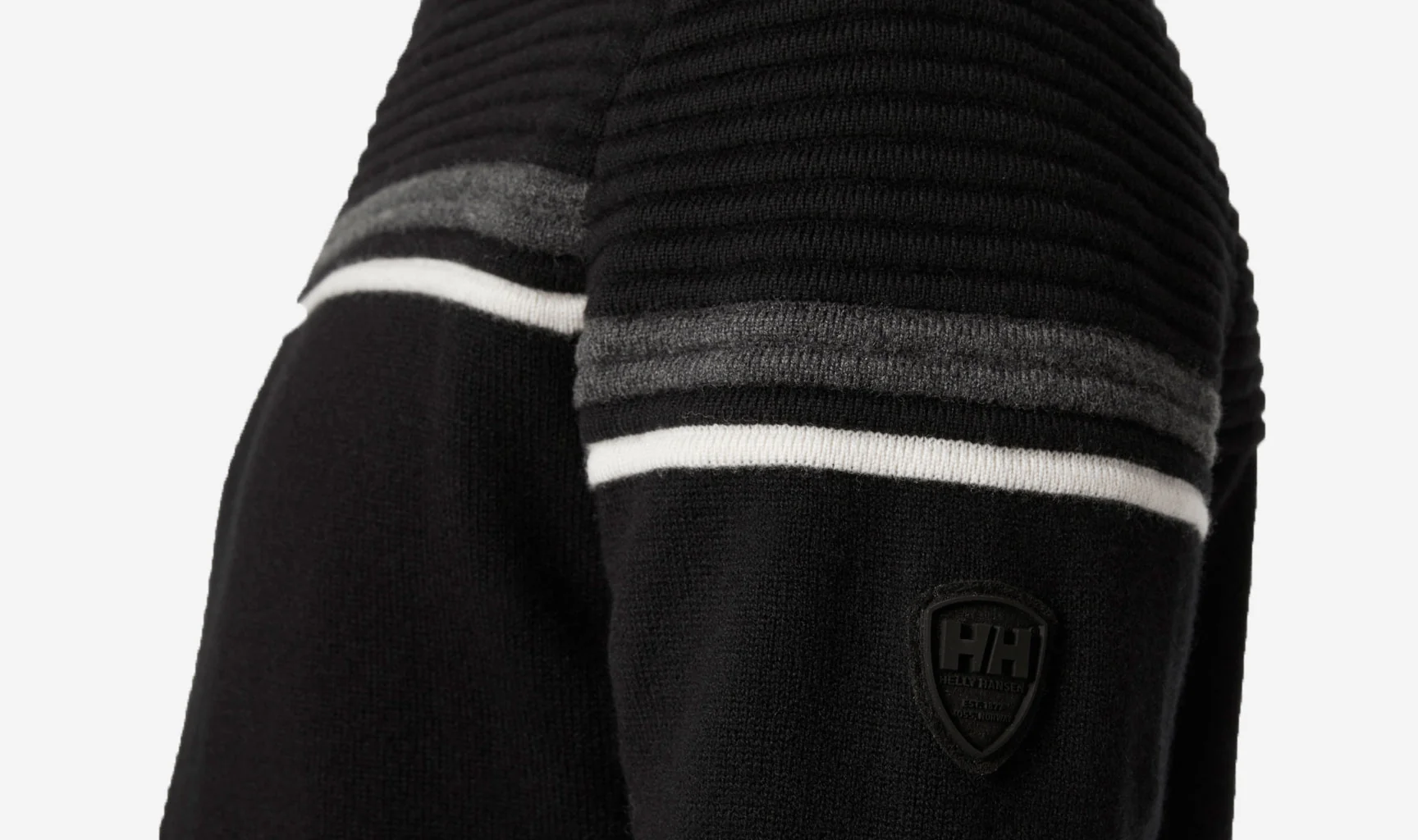 CARV KNITTED SWEATER, Black