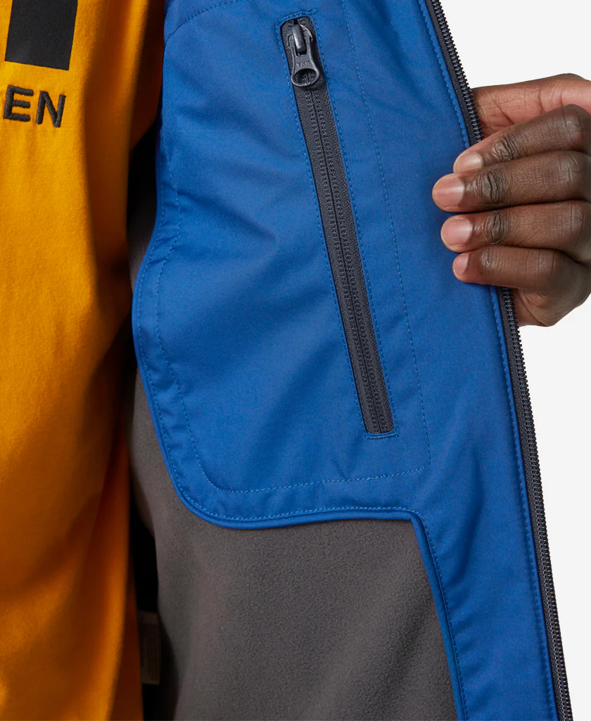 CREW MIDLAYER JACKET, Deep Fjord