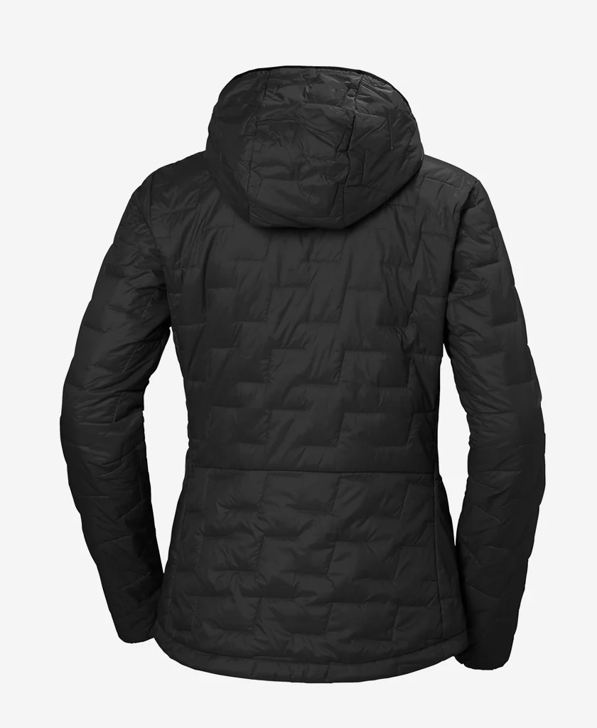 W LIFALOFT HOODED INSULATOR JACKET, Black