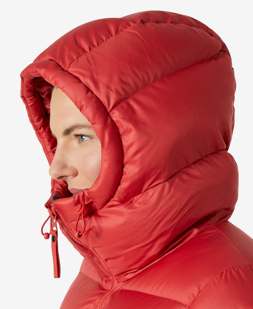 W ESSENCE DOWN JACKET, Poppy Red