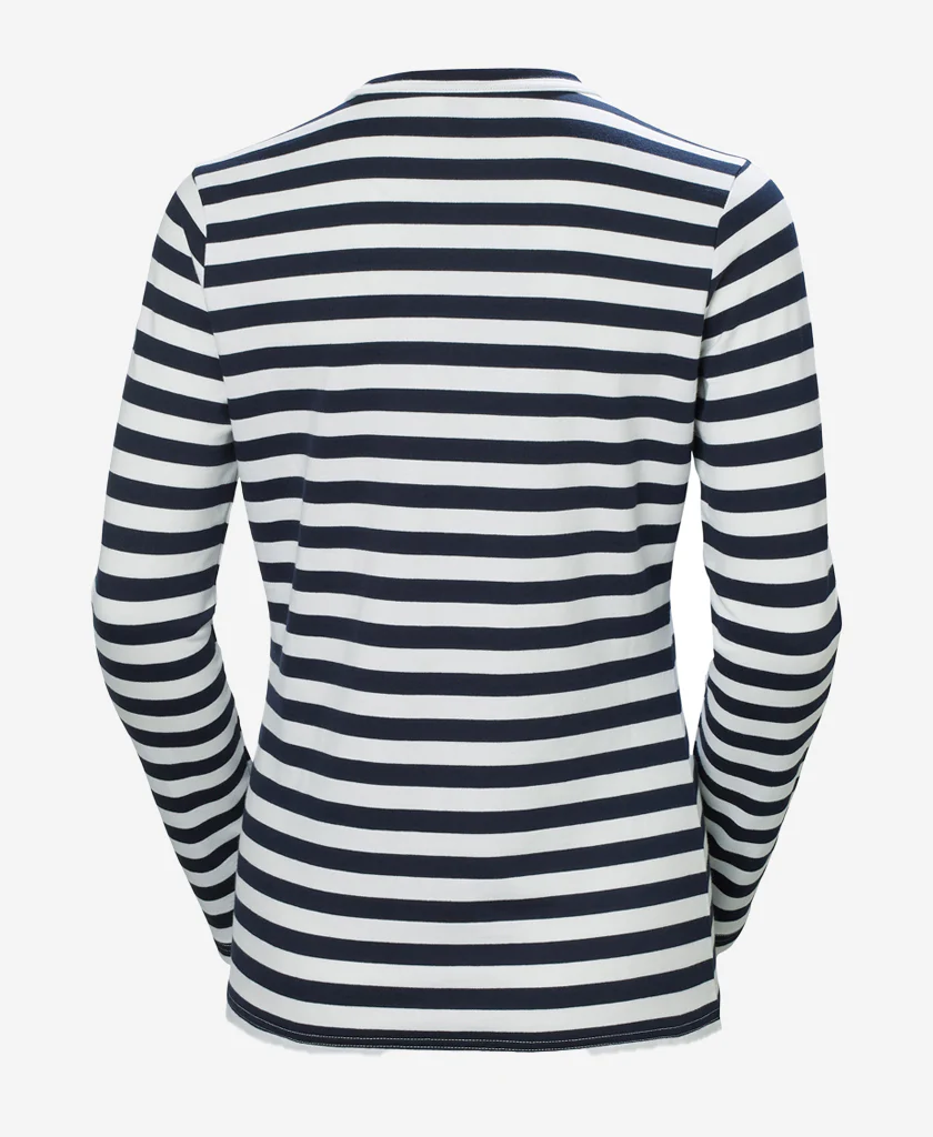 W ARCTIC OCEAN LONG SLEEVE, Navy Stripe